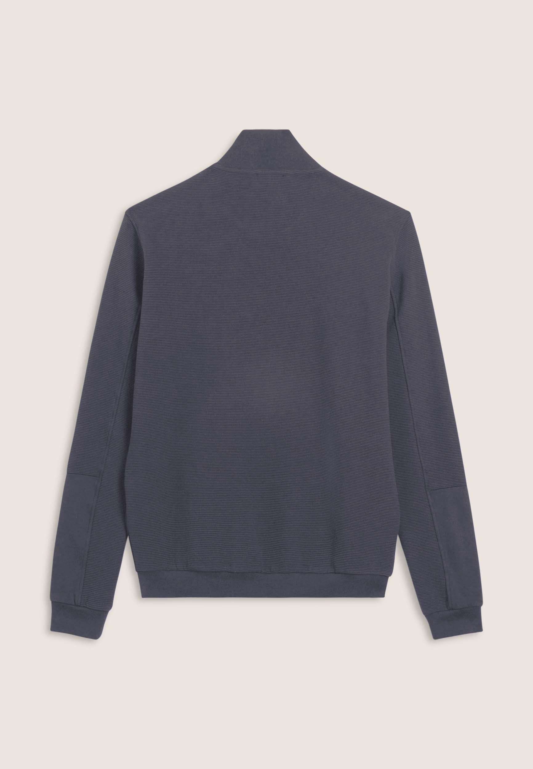 freddy-felpa-uomo-full-zip-rigata-con-grafica-sulla-manica image 6