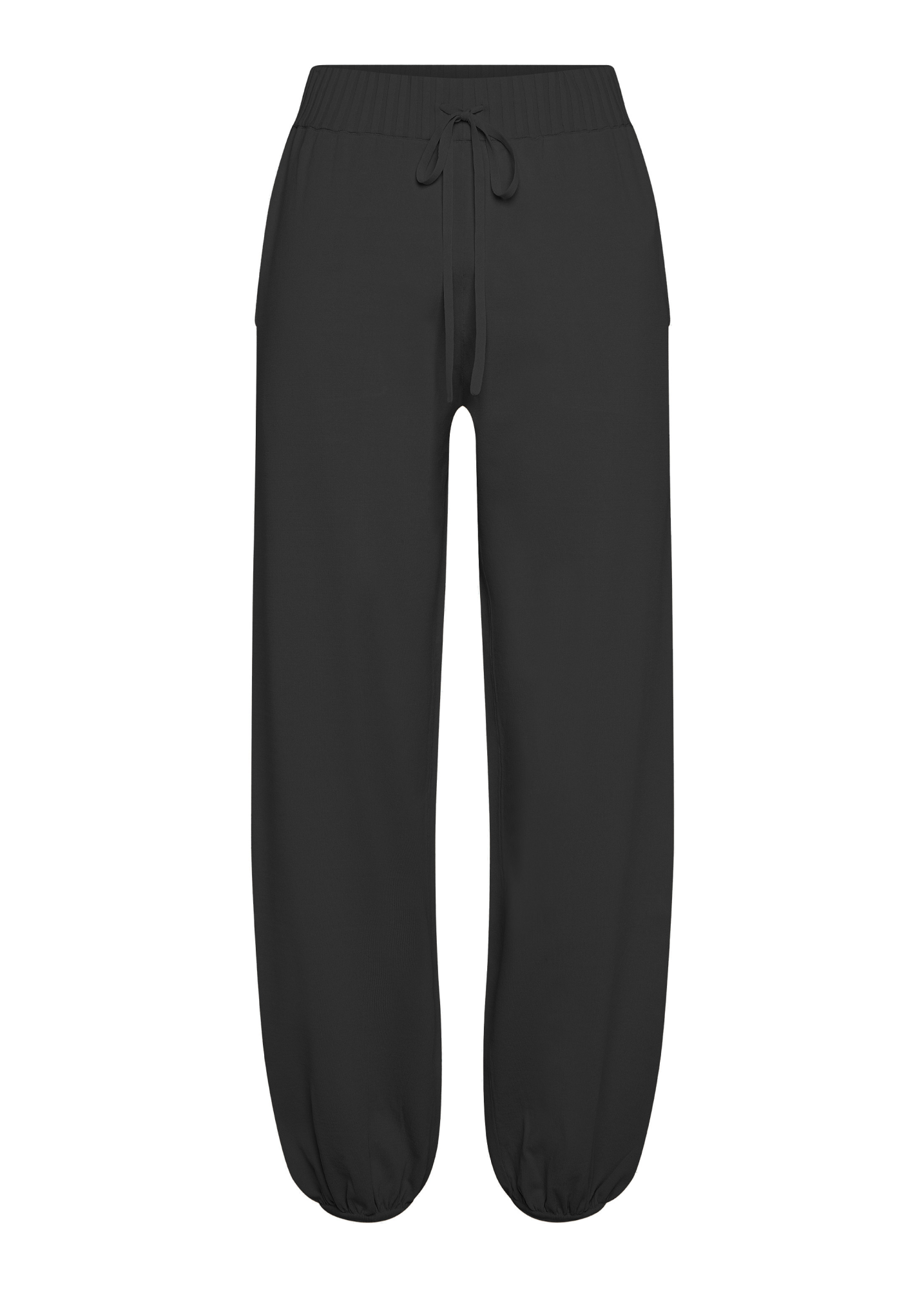 deha-pantalone-jogger-a-maglia-di-rayon-nero image 3
