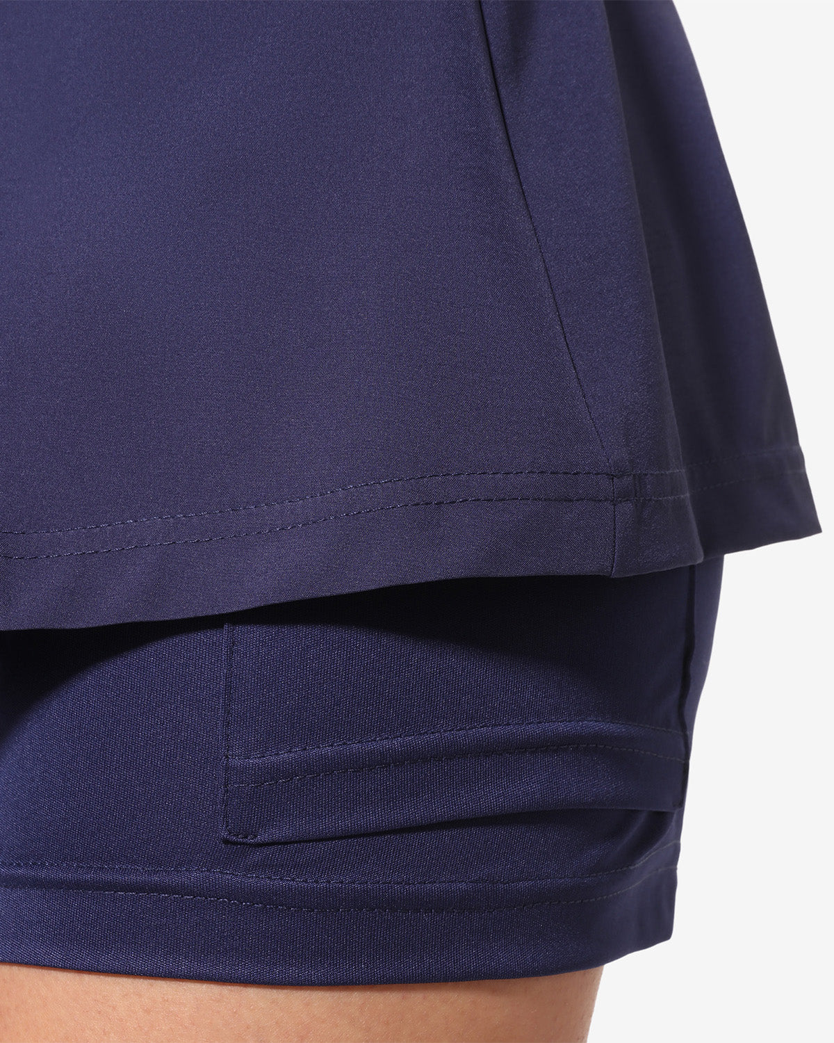 australian-match-skirt-tennis-gonna-blu-cosmo-con-pantaloncino-interno-made-in-i image 5