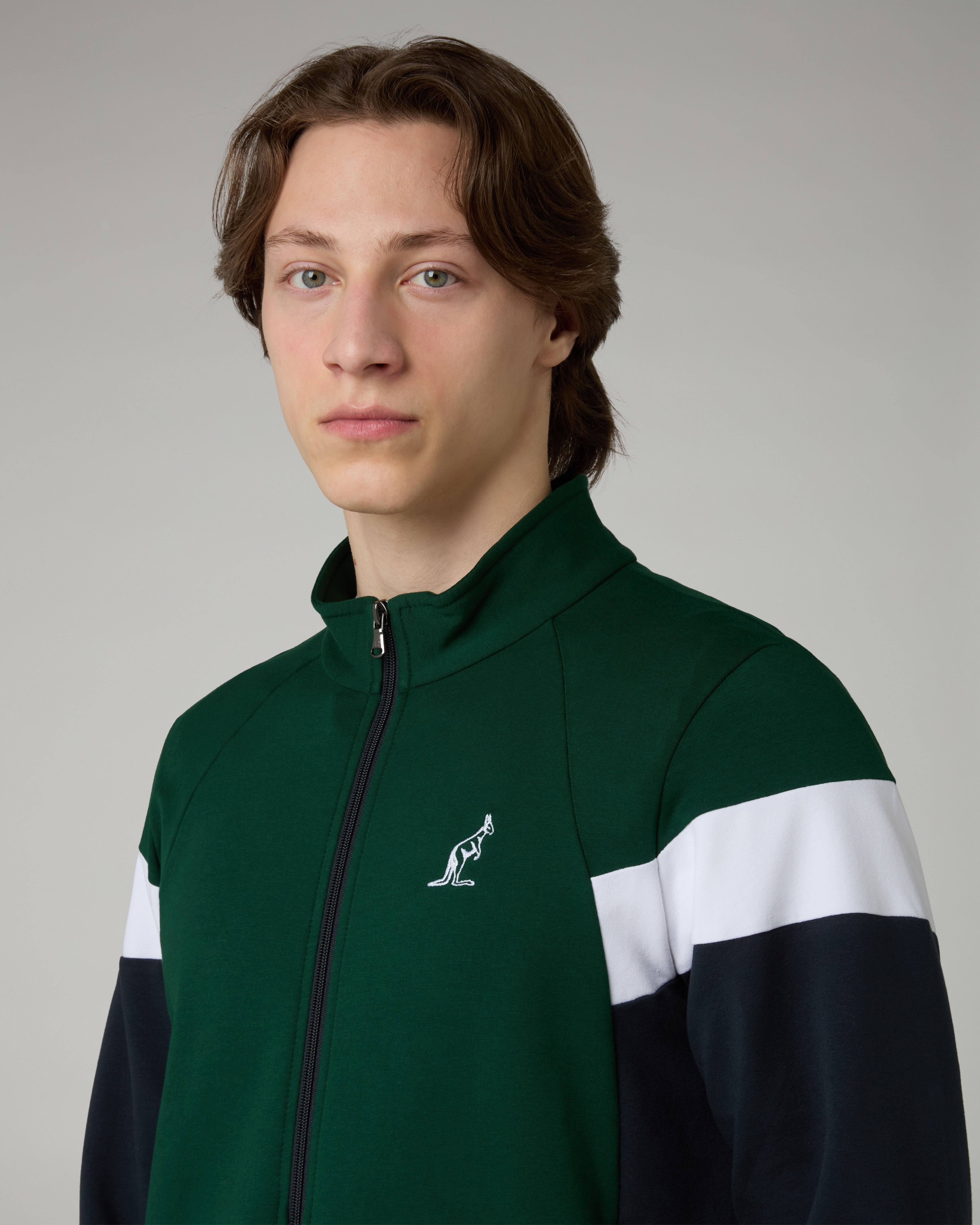 australian-theory-tracksuit-tuta-completa-felpa-full-zip-made-in-italy image 4