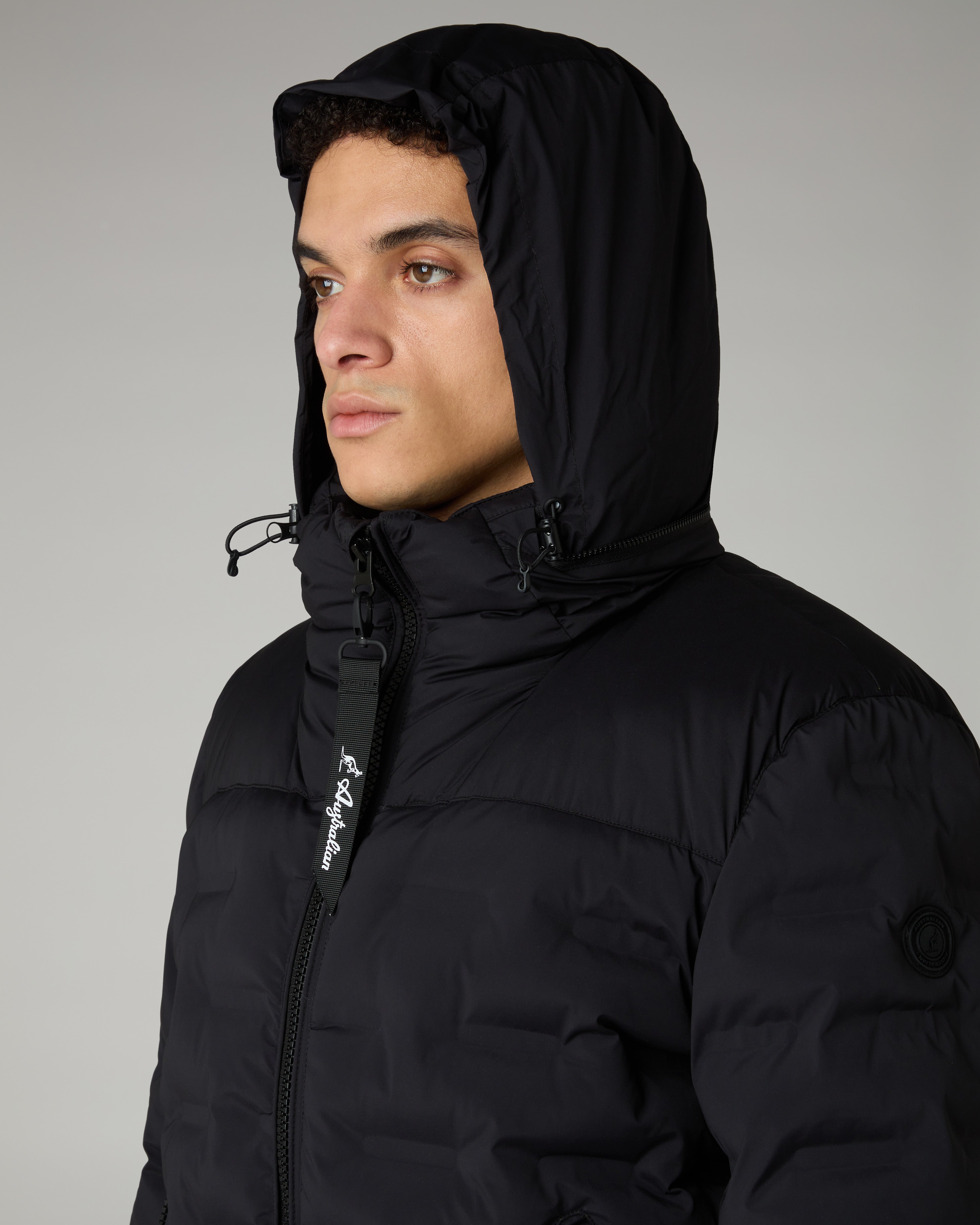 australian-3-d-jacket-giubbotto-trapuntato-nero image 4
