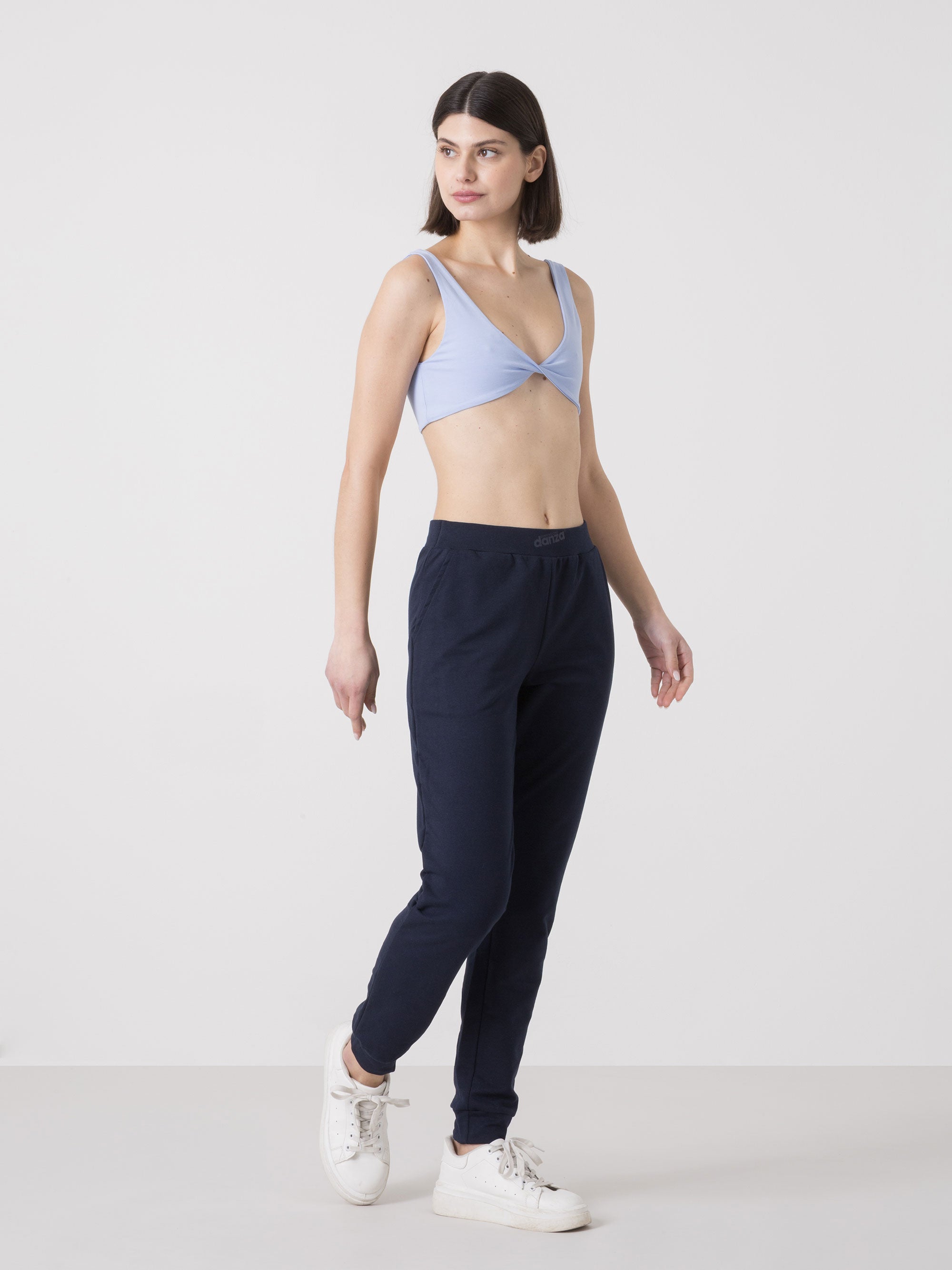 dimensione-danza-pantalone-felpa-donna-non-garzata-fondo-stretto image 6