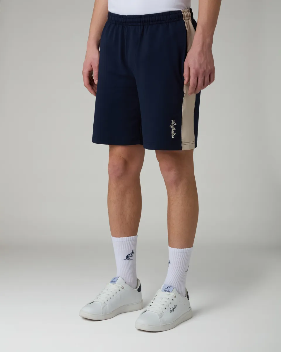 australian-doric-comfort-short-short-cotone-eclipse-blue image 1