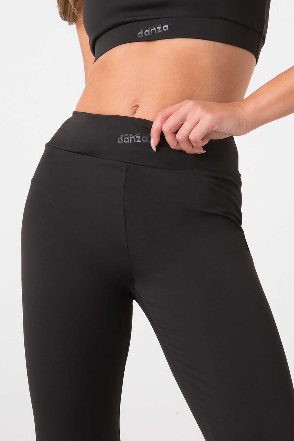 dimensione-danza-leggings-stampa-metal-effect-donna image 5
