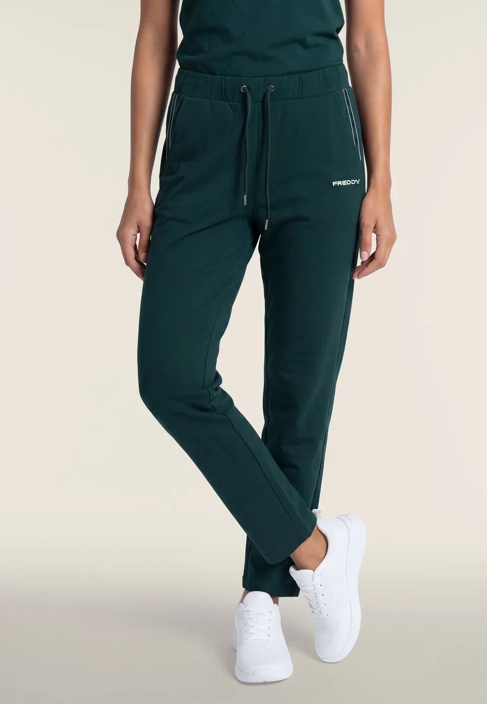 freddy-pantaloni-regular-soft-touch-con-fianchi-logati-pantaloni-tuta-gamba-drit image 1