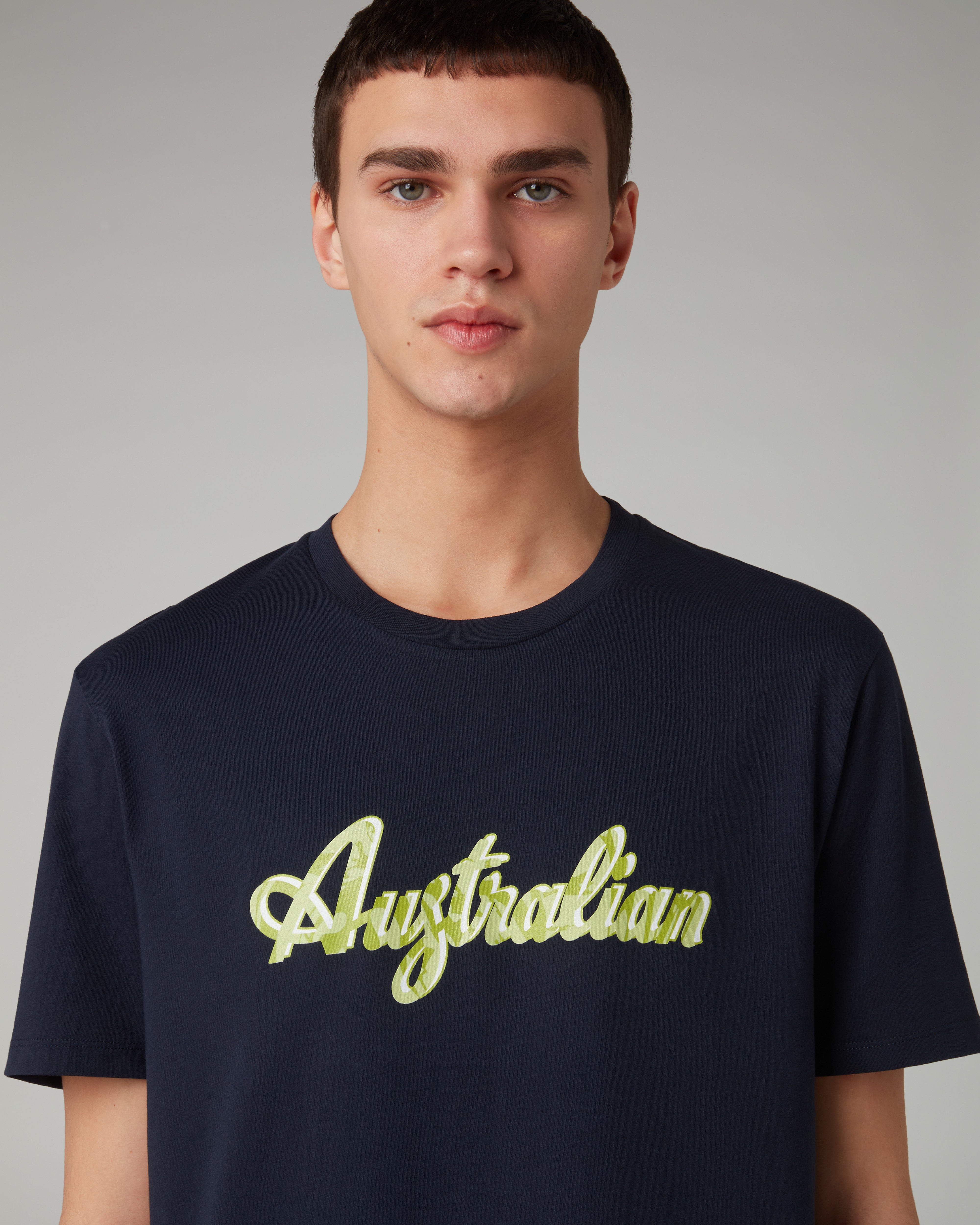 australian-logo-ripple-t-shirt-maglietta-cotone image 4