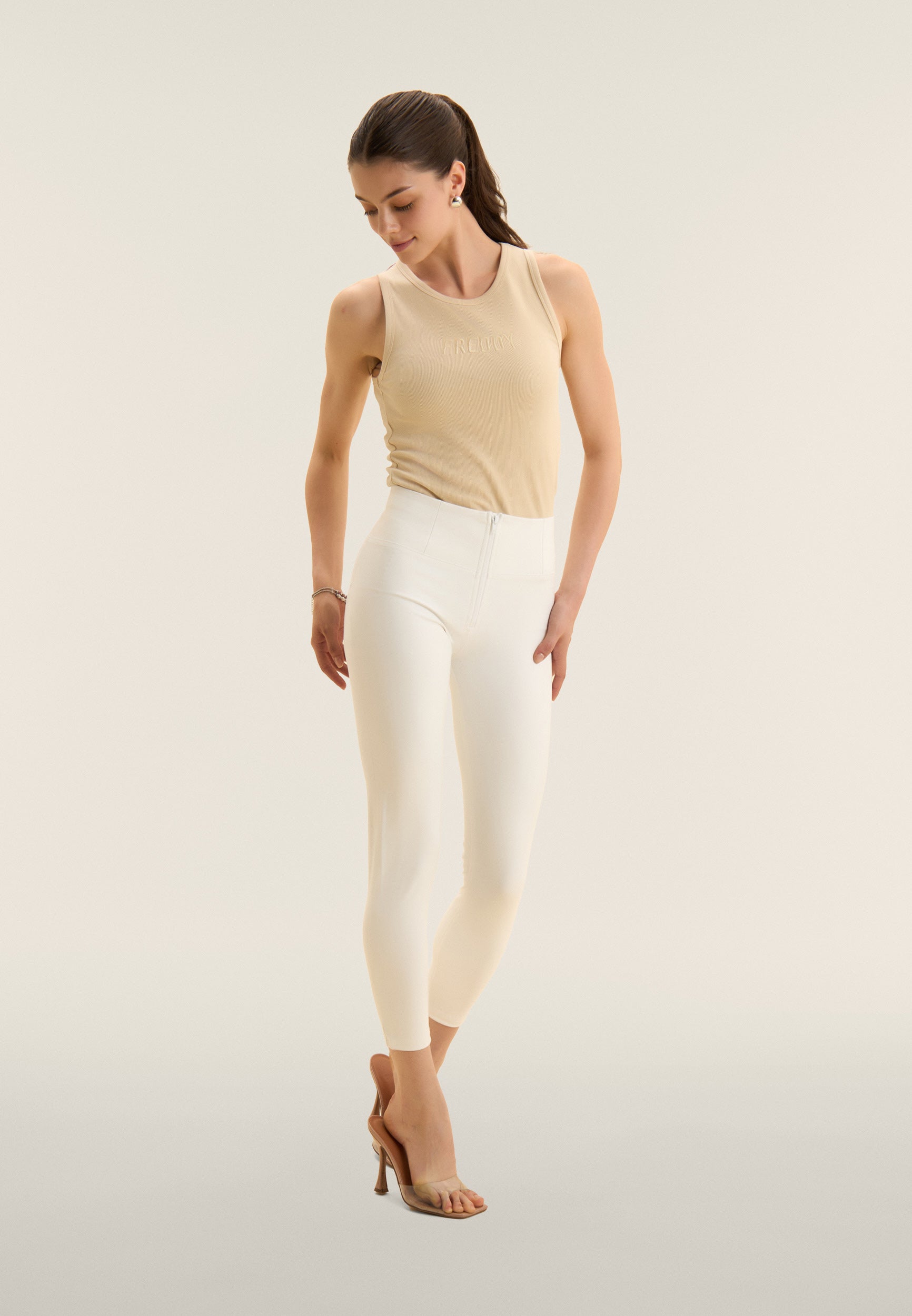 freddy-wr-up-pantalone-7-8-superskinny-vita-alta-similpelle-special-edition image 2