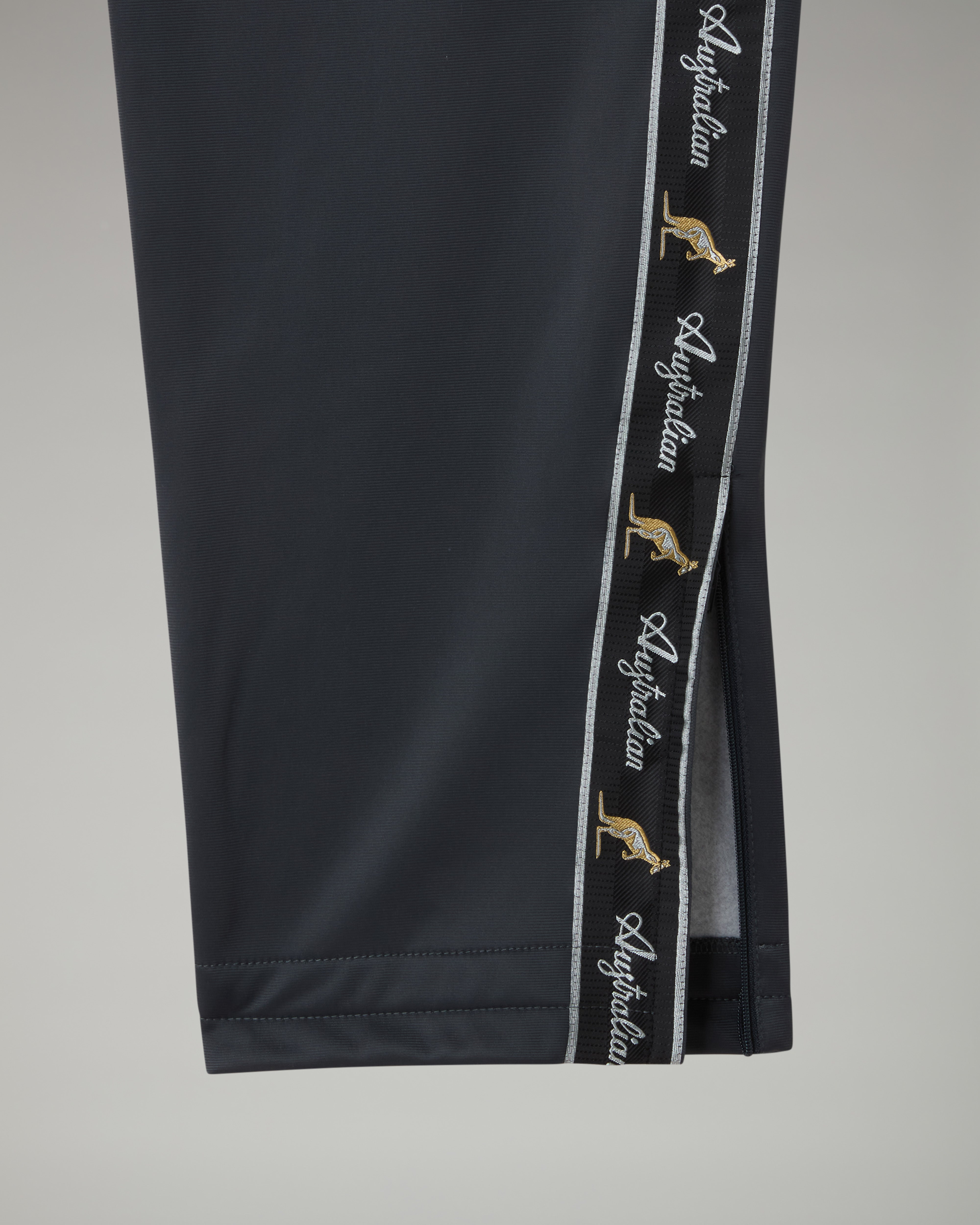 australian-acetate-track-pants-pantalone-tuta-acetato-grigio-titanio-zip image 6