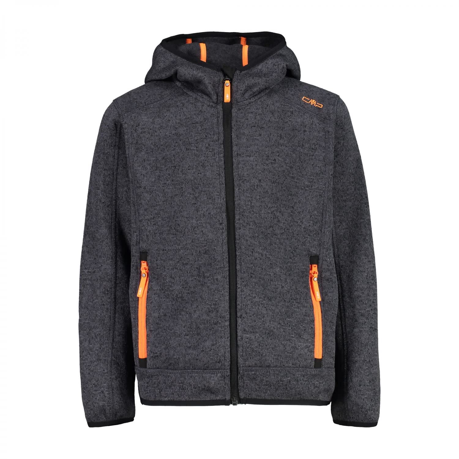 cmp-knit-tech-m-lange-fleece-jacket-with-hood-pile-bambini-e-ragazzi image 6