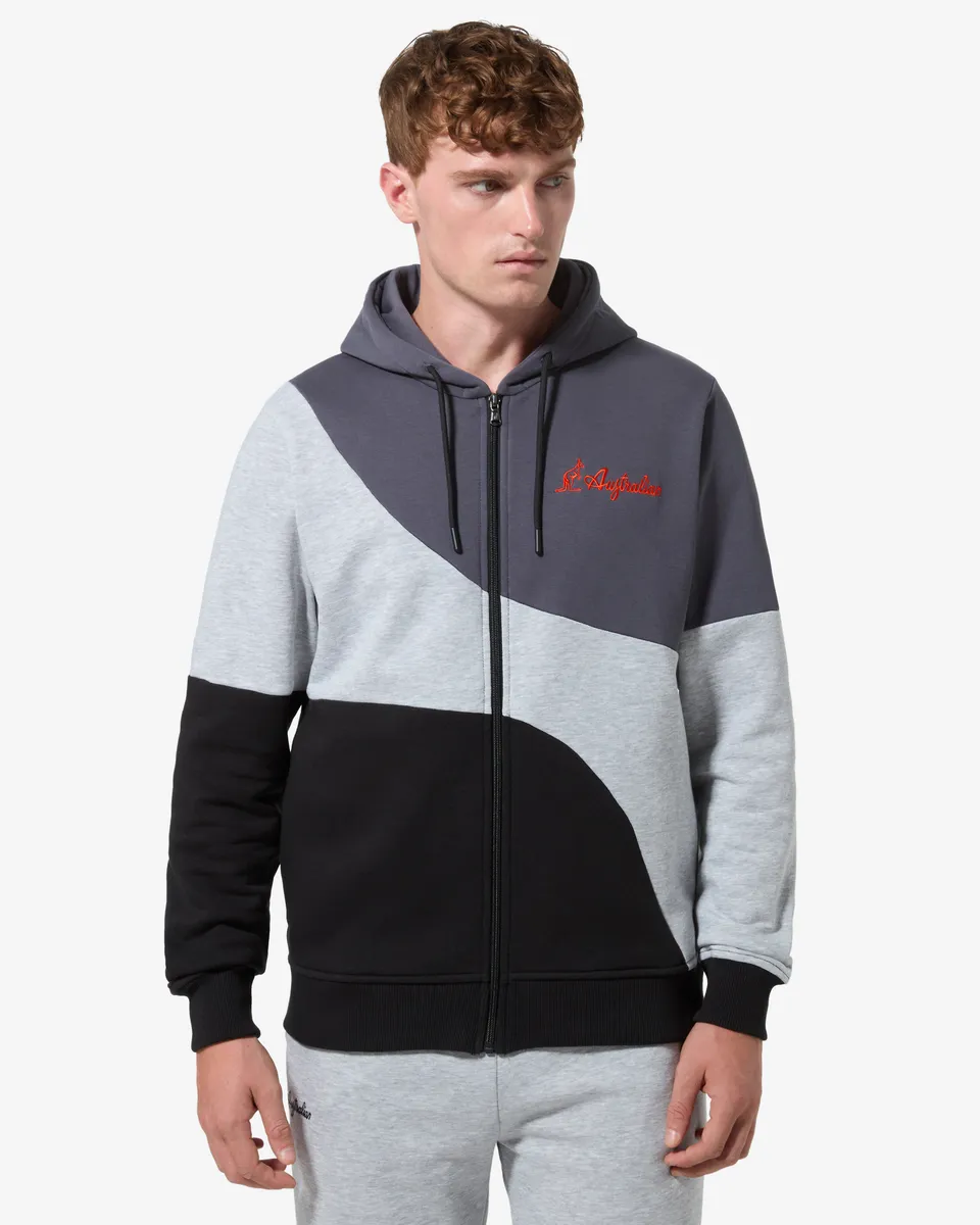 australian-anti-gravity-track-jacket-grigio-melange-full-zip image 1