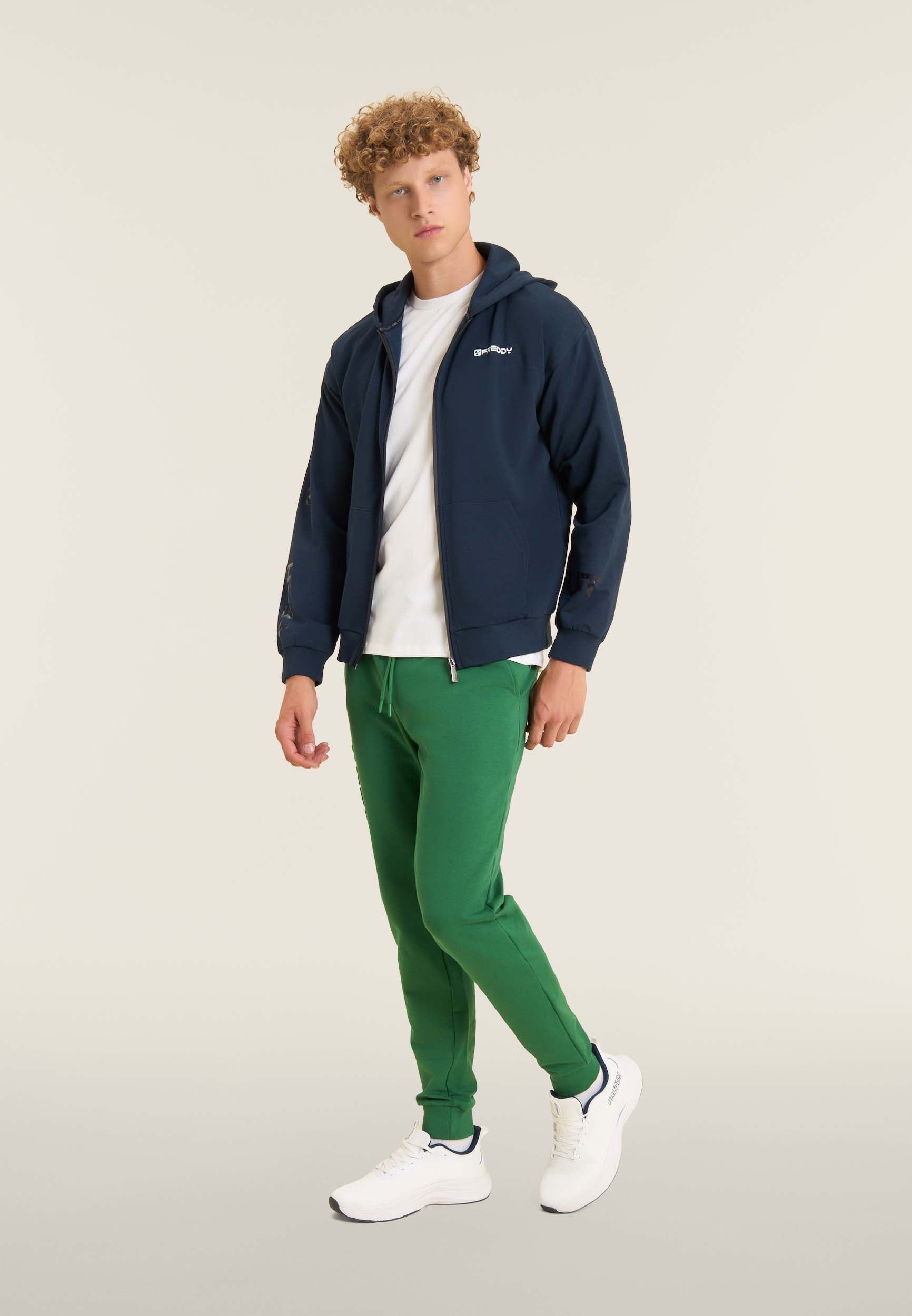 freddy-t-shirt-uomo-regular-in-jersey-cotone-con-stampe-lucide image 2
