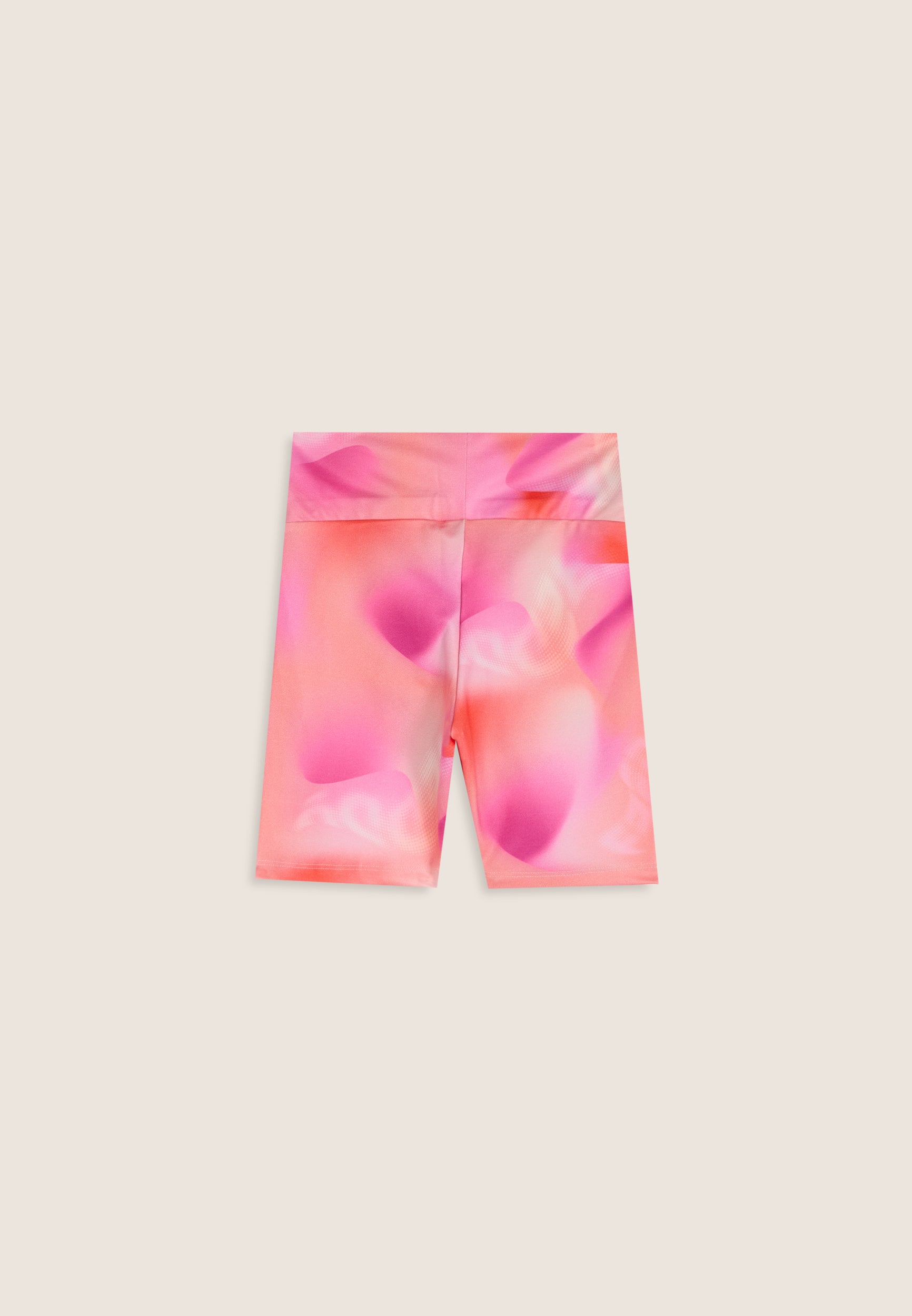 freddy-leggings-biker-bambina-fantasia-rosa-arancio image 2