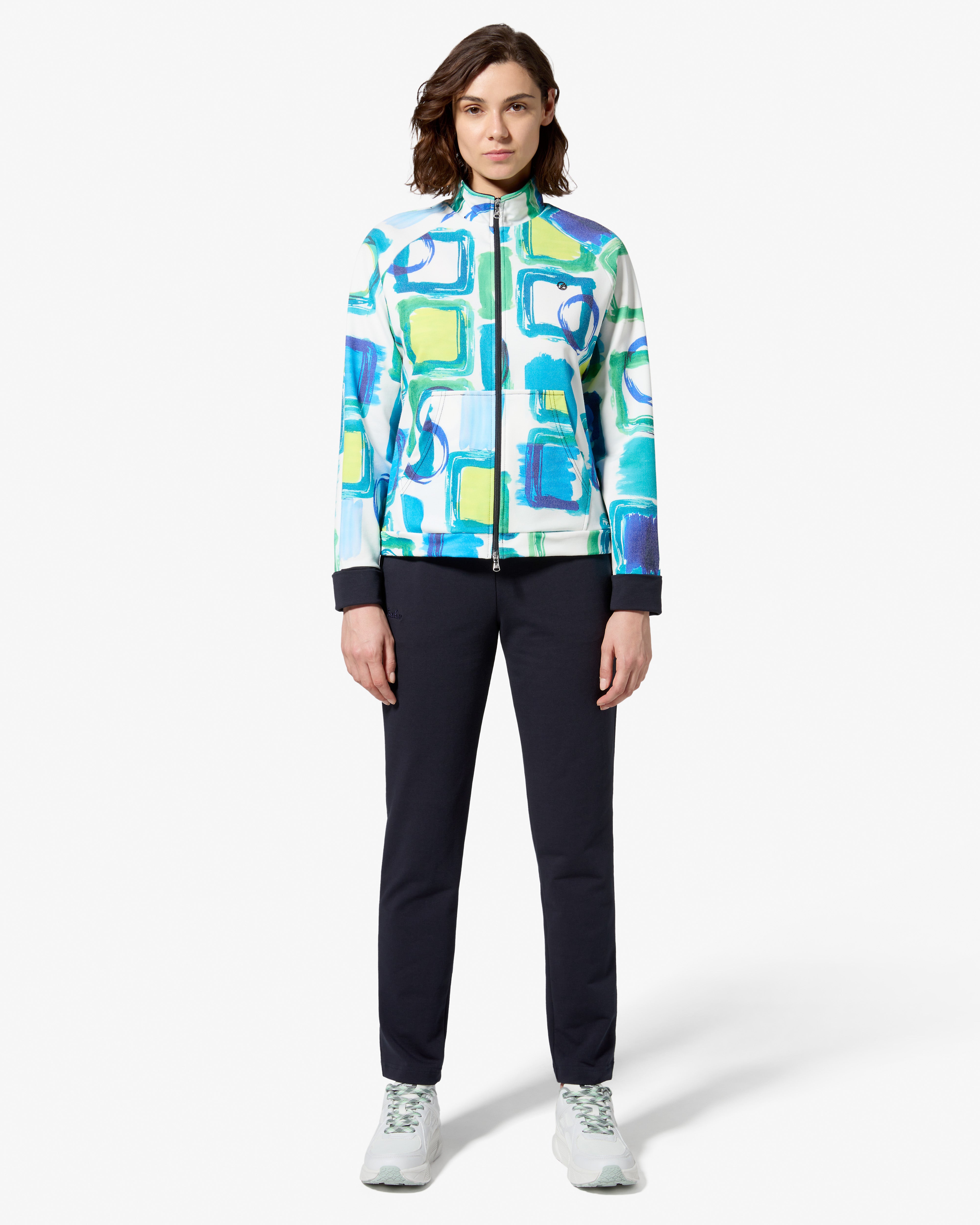 australian-opti-tracksuit-tuta-in-felpa-elasticizzata-blu-navy image 1