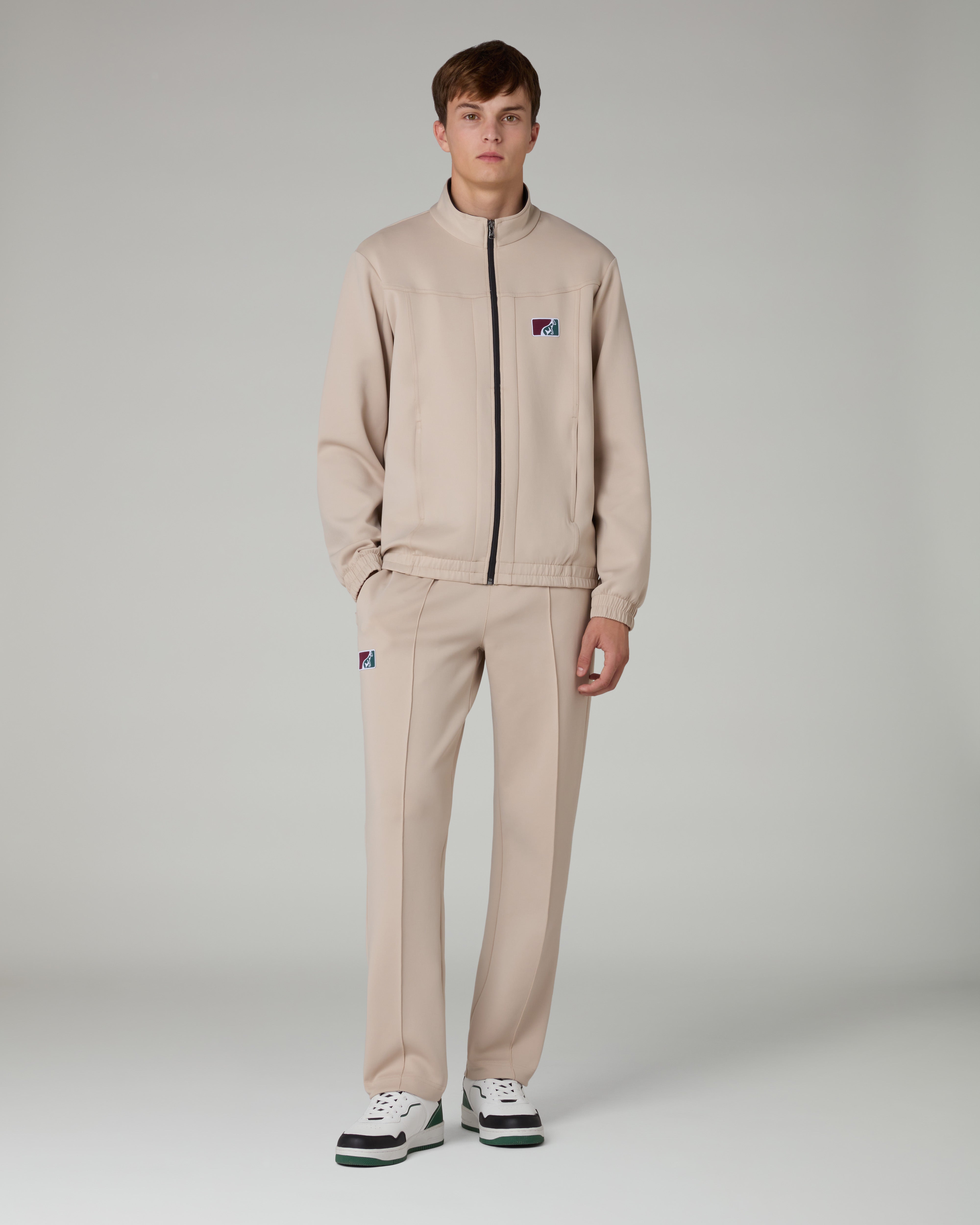 australian-posh-track-pant-pantalone-tuta-uomo-sabbia image 2