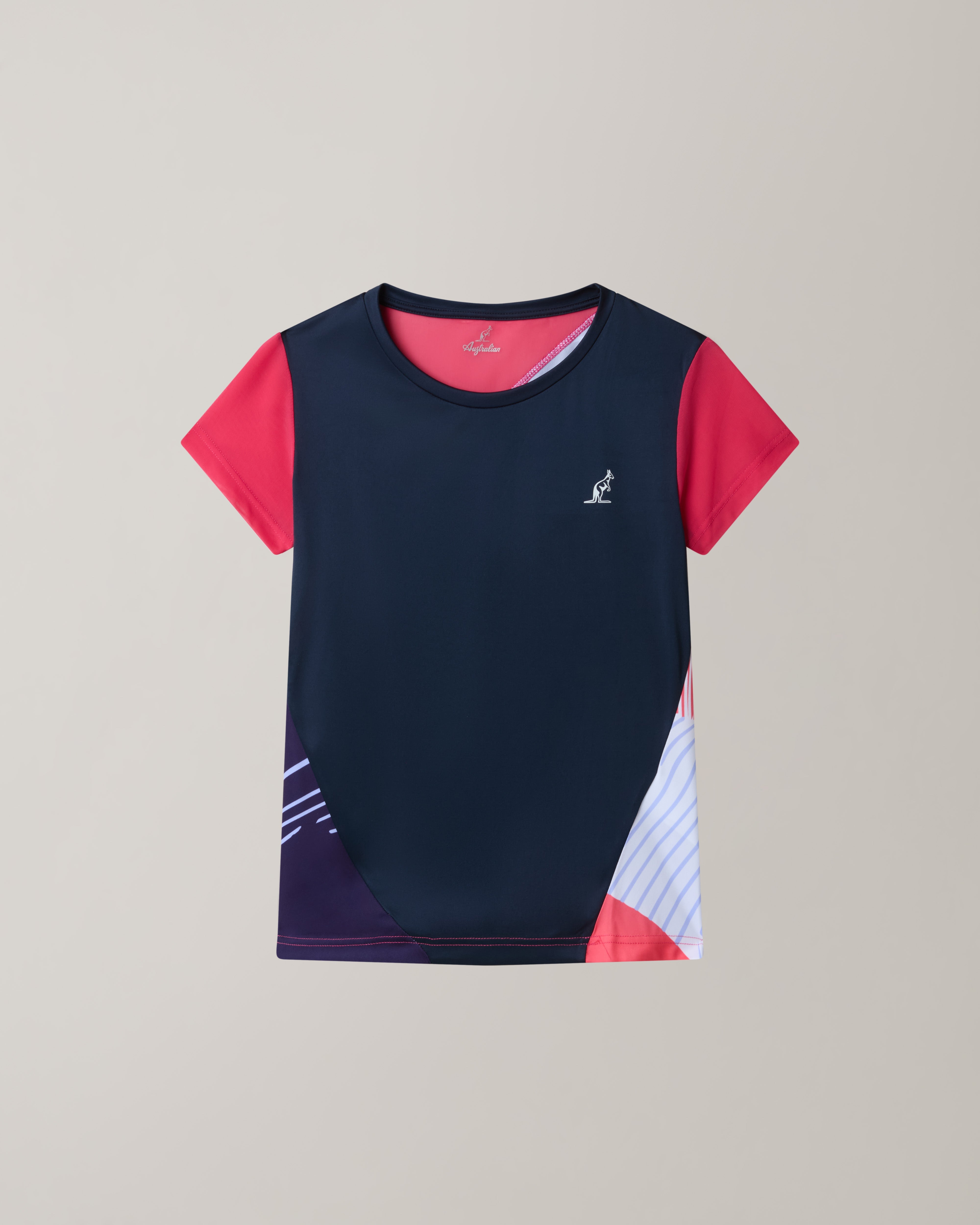 australian-absinth-t-shirt-maglietta-sportiva-blu-traspirante image 1
