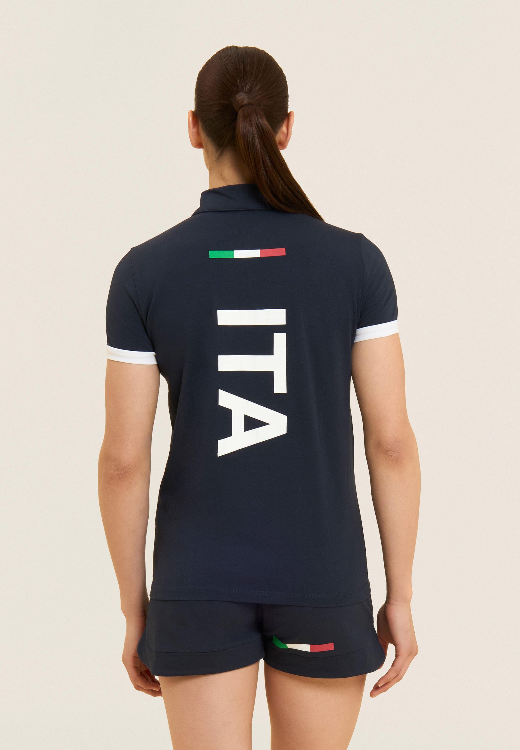 freddy-polo-donna-italia-fgi-in-jersey-di-cotone-elasticizzato image 3