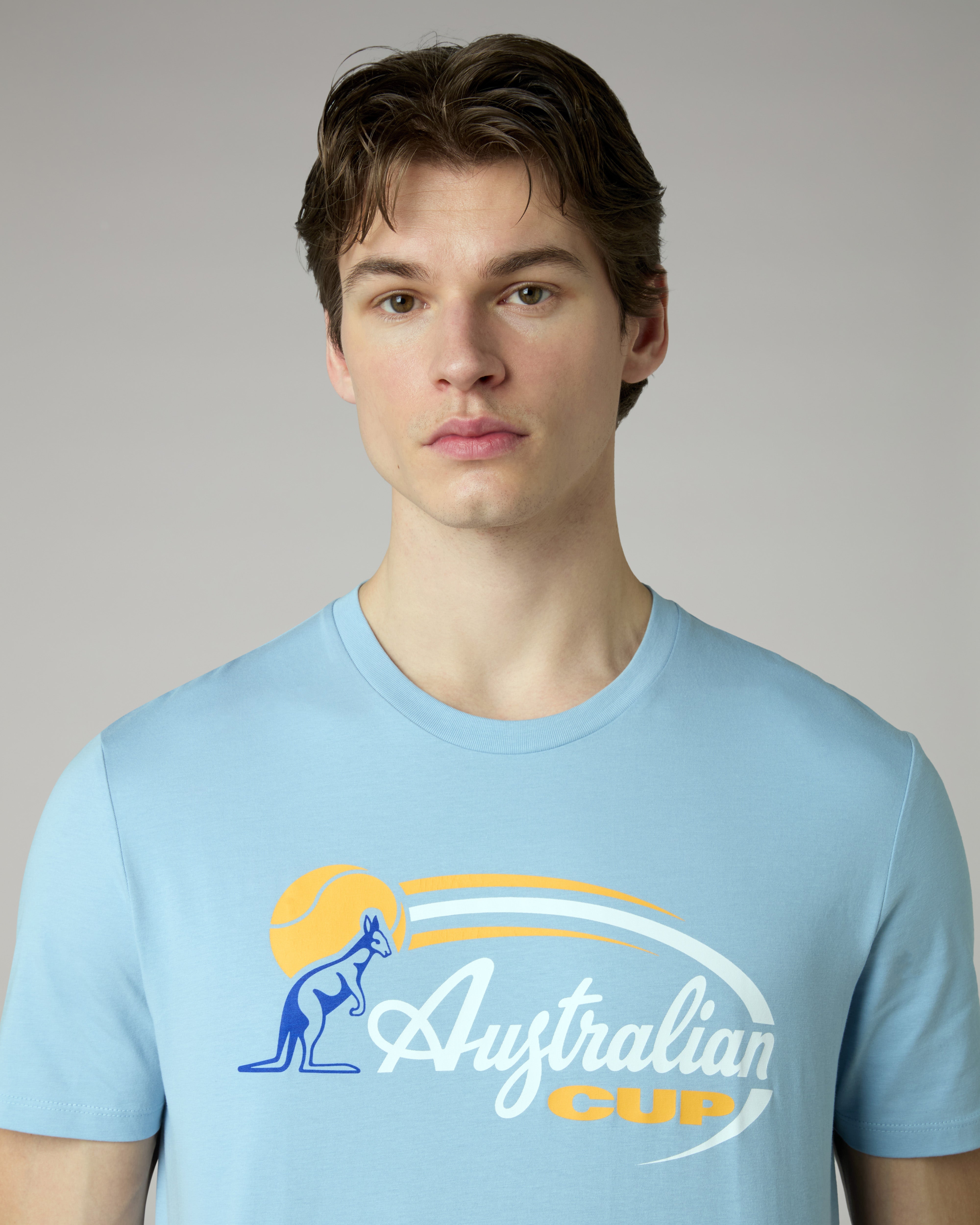 australian-cup-t-shirt-azzurro-pastello-regular-fit image 4