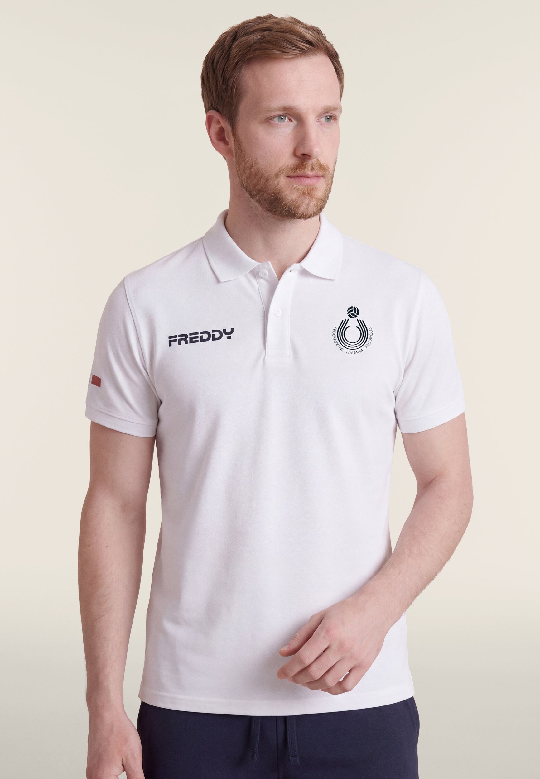 freddy-fipav-polo-uomo-piquet-cotone-regular-fit-arbitri image 8