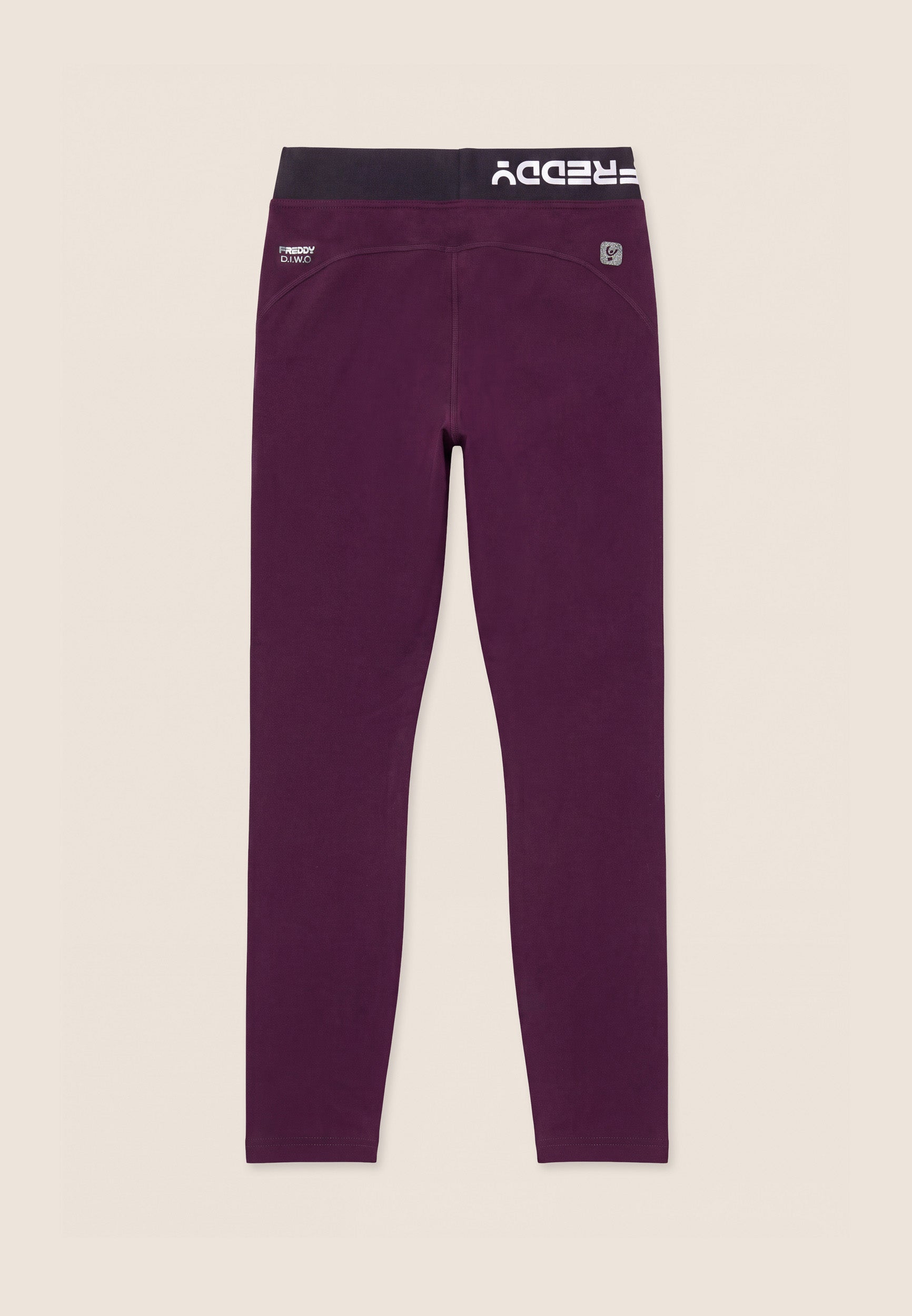 freddy-wr-up-leggings-7-8-vita-alta-con-elastico-jacquard-a-v image 2