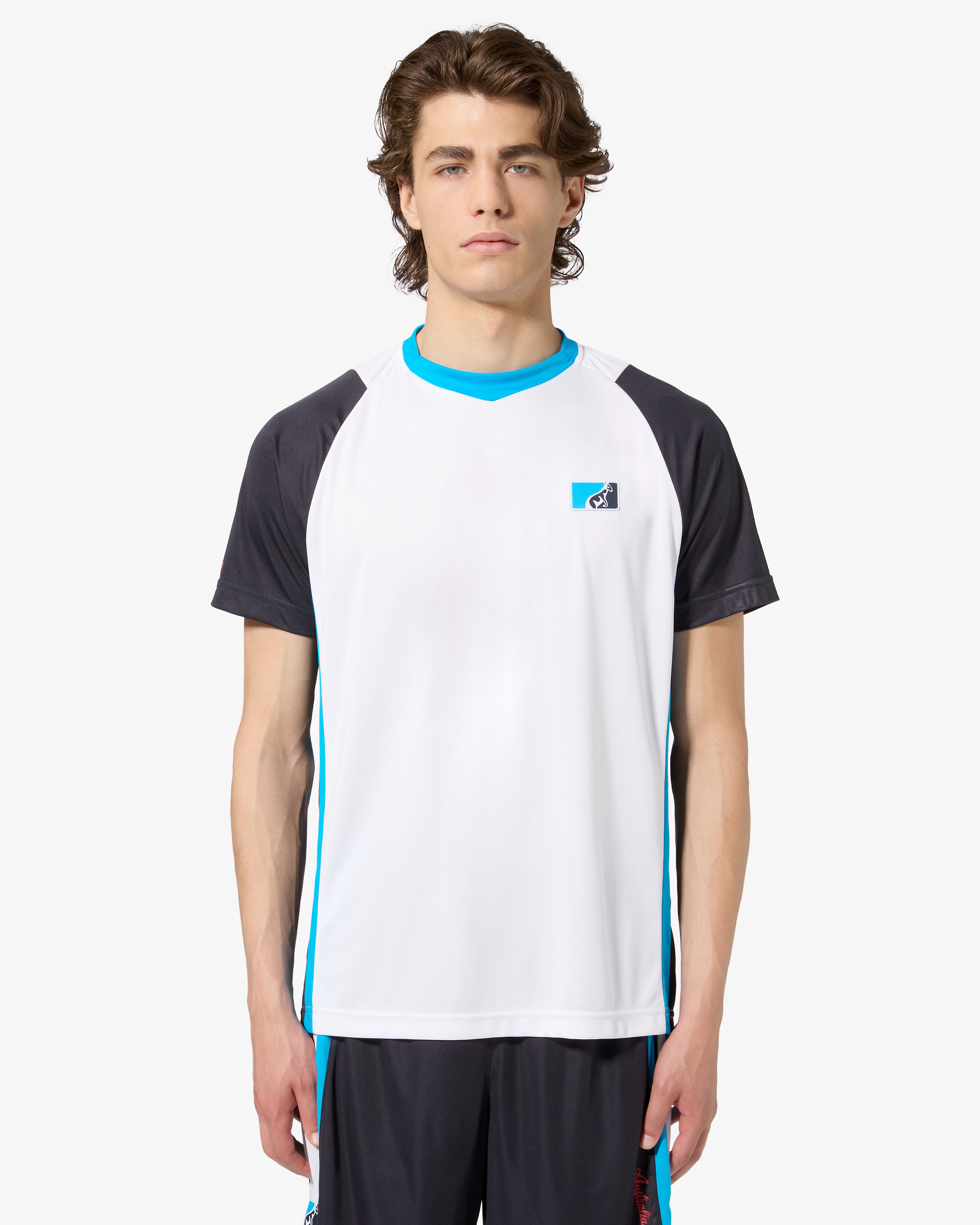 australian-league-t-shirt-maglia-tennis-bianco image 1