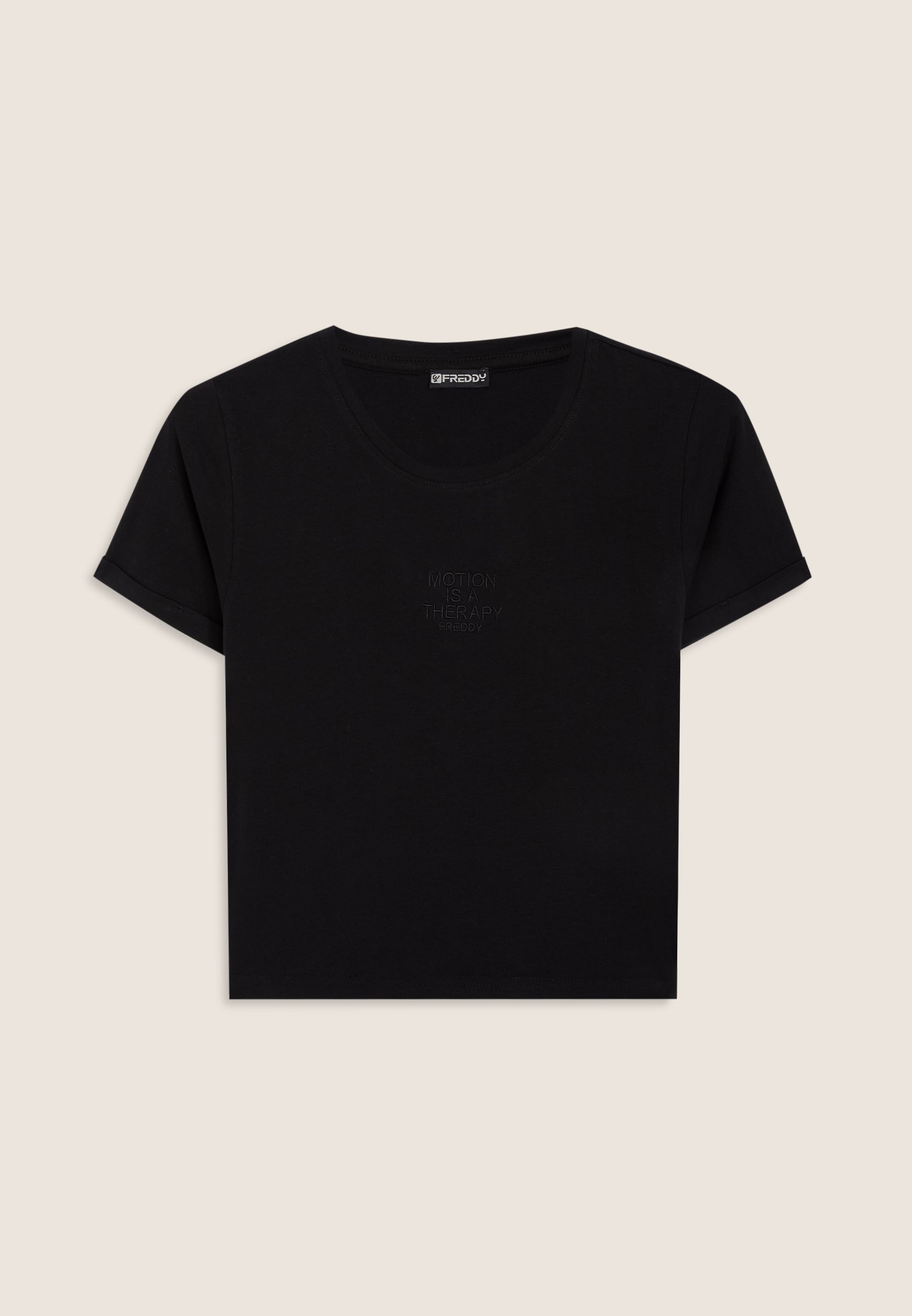 freddy-t-shirt-slim-donna-motion-is-a-therapy-jersey-stretch image 4