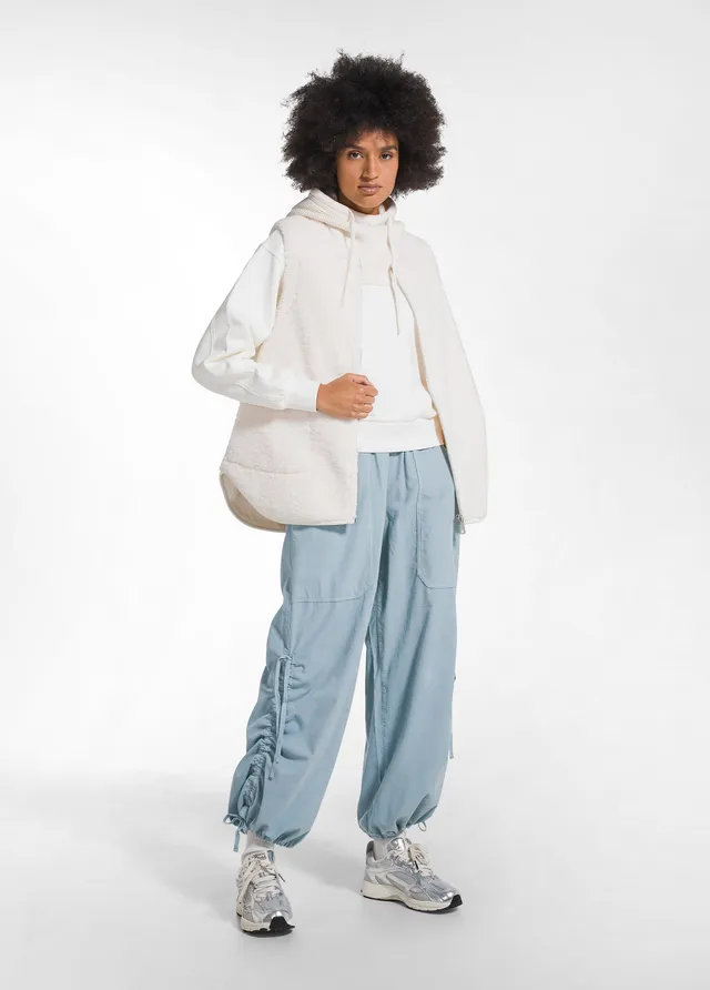 deha-pantalone-magnum-in-velluto-mille-righe-blu-d52358 image 1
