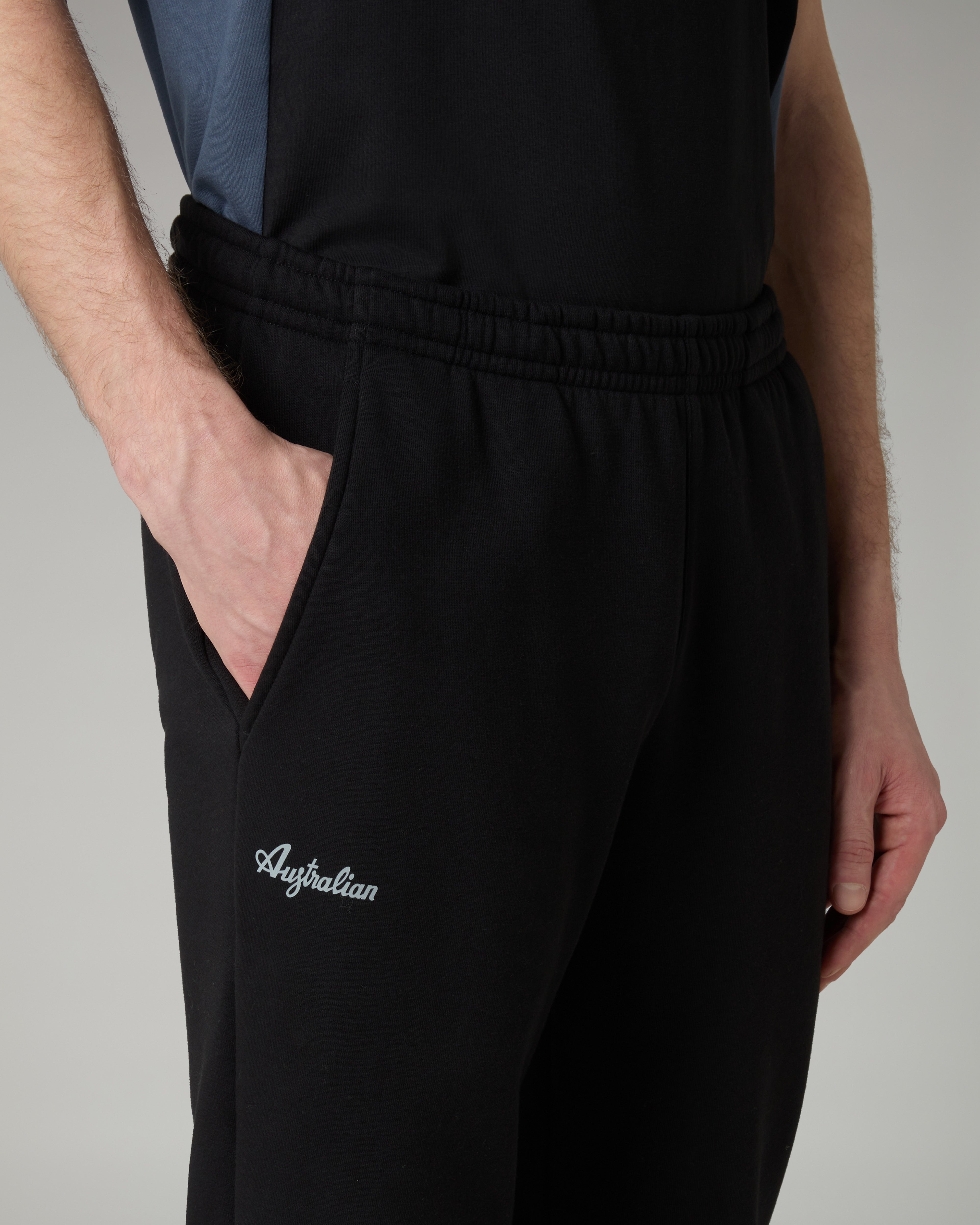 australian-nocturna-track-pant-pantalone-tuta-felpa-invernale-nero image 4