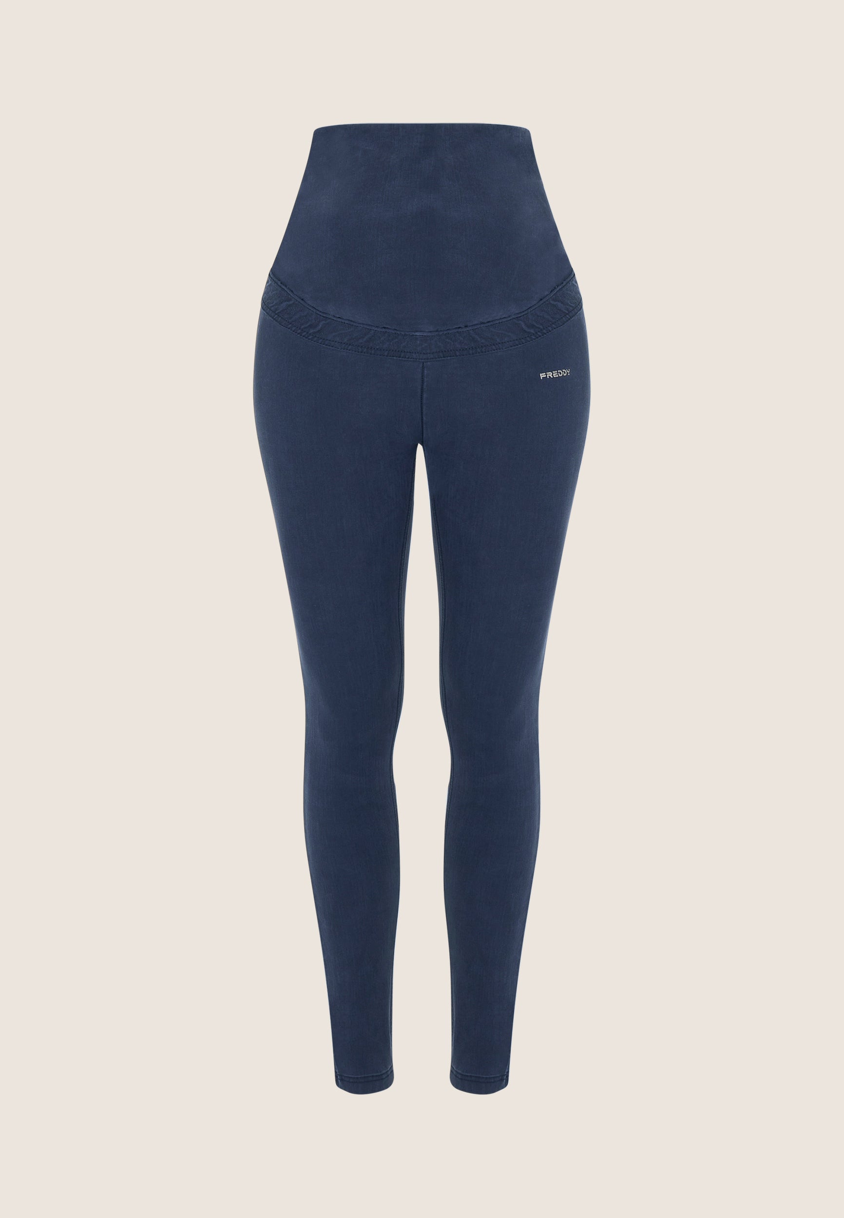 freddy-wr-up-core-leggings-maternity-donna-in-tencel-effetto-denim image 8