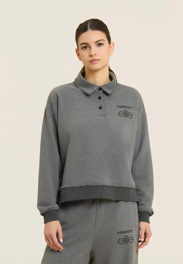 freddy-x-elite-felpa-cropped-donna-m-lange-scollo-polo image 1