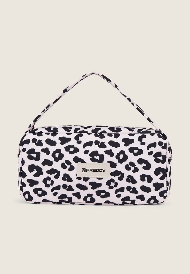 freddy-borsa-a-spalla-leopardata-in-poliestere-con-logo image 1