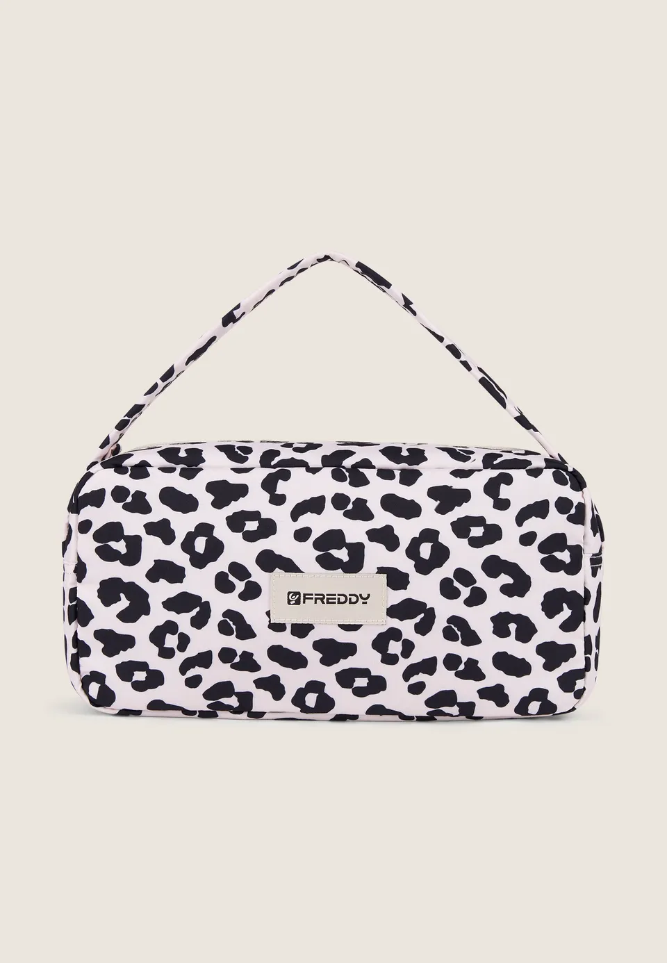 freddy-borsa-a-spalla-leopardata-in-poliestere-con-logo image 1