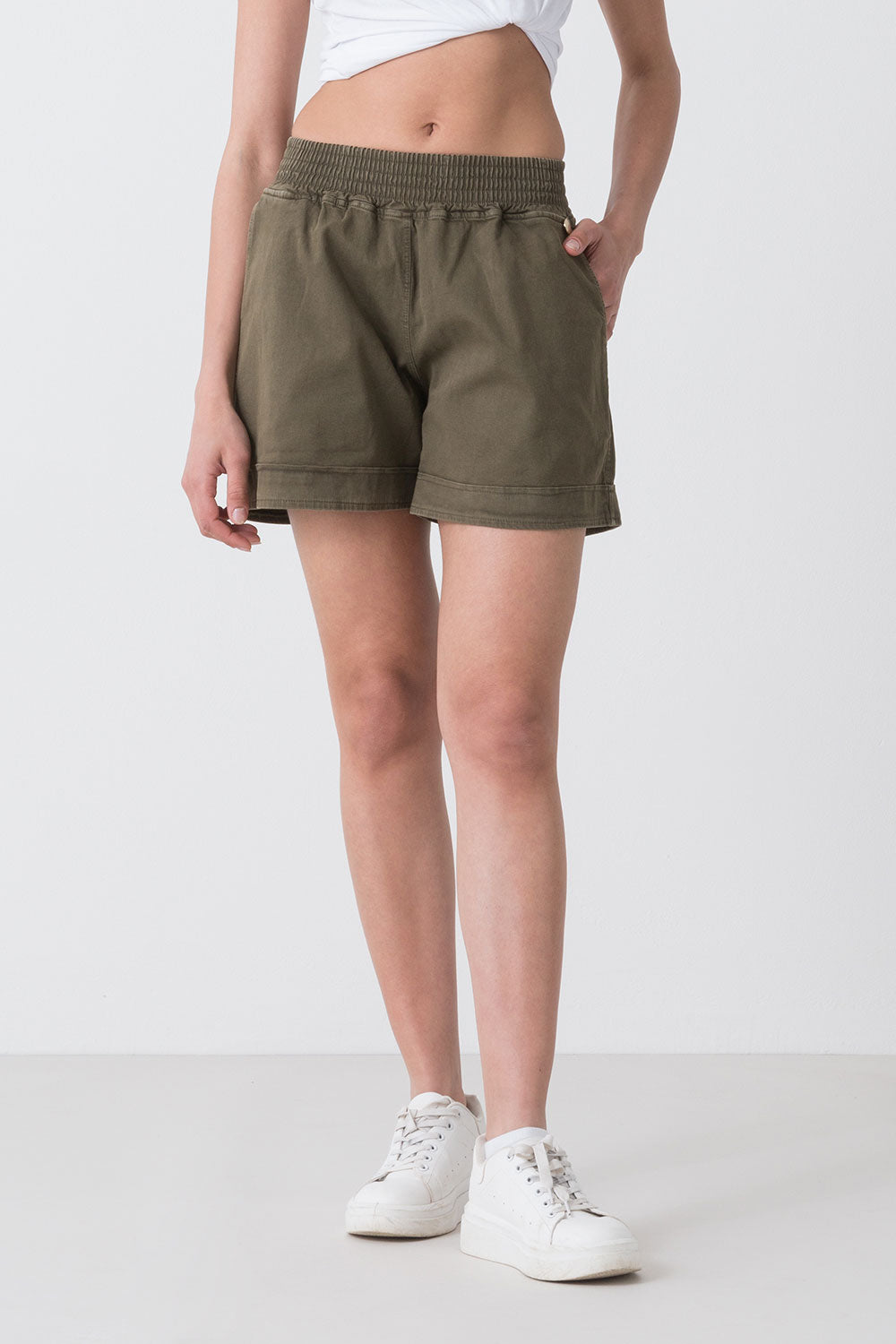 dimensione-danza-shorts-uomo-tinto-capo-elastico-con-tasche image 1