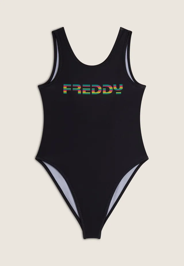 freddy-body-bambina-in-tessuto-tecnico-con-logo-freddy-colorato image 1