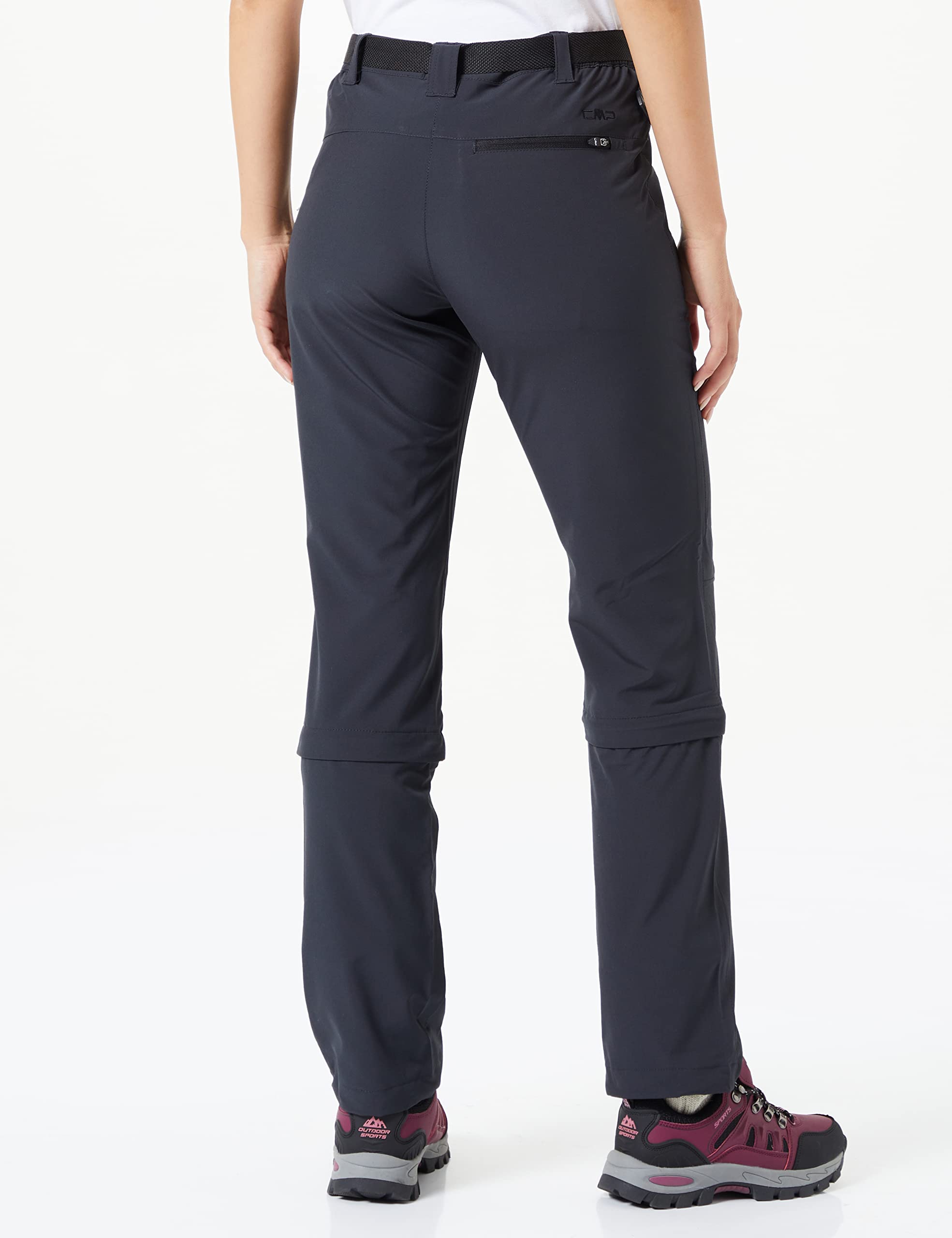 cmp-rigel-pantaloni-elasticizzati-zip-off-donna image 5