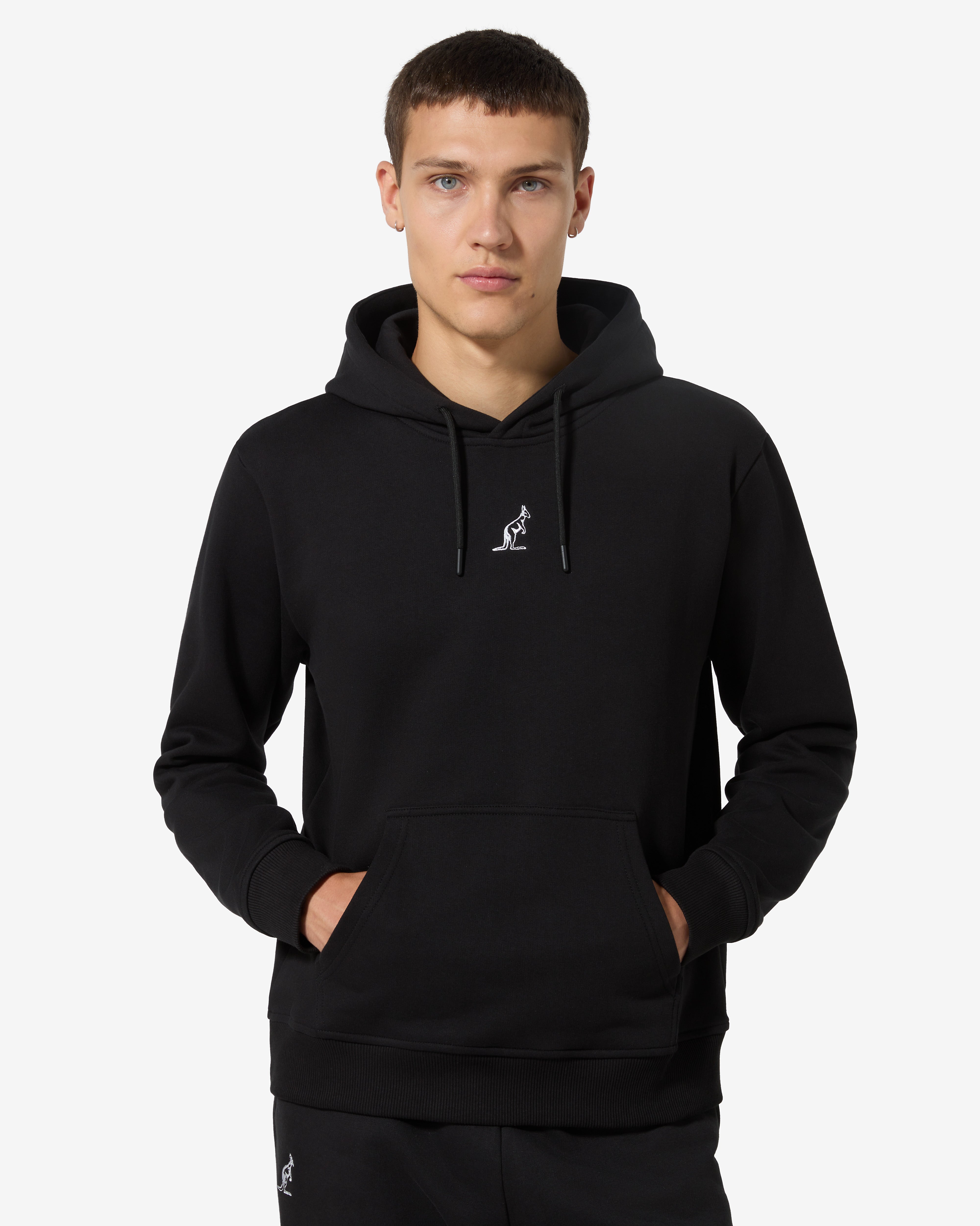 australian-opal-hoodie-felpa-cotone-cappuccio-nera image 3