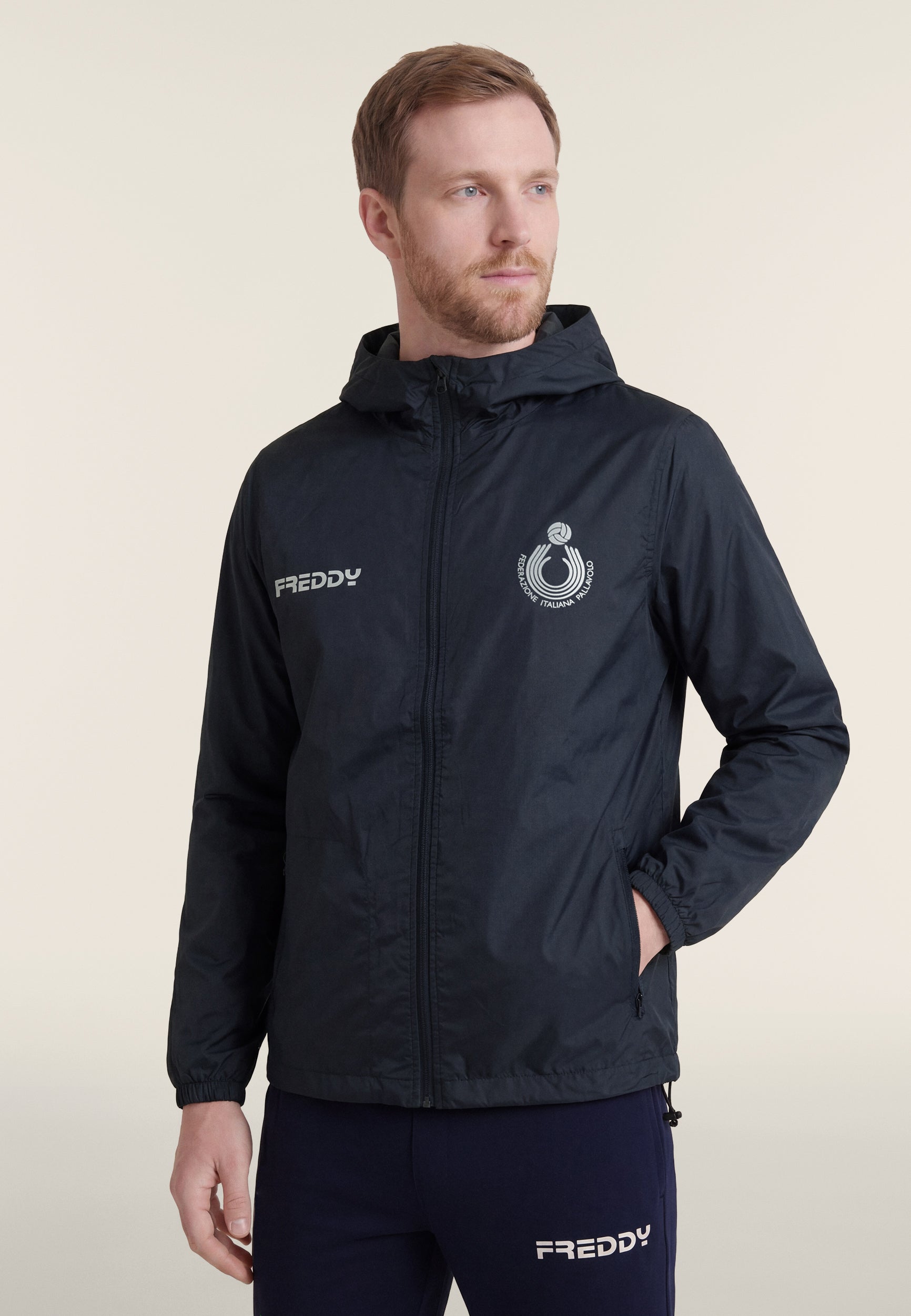 freddy-giacca-impermeabile-fipav-unisex-con-cappuccio-comfort-fit image 1