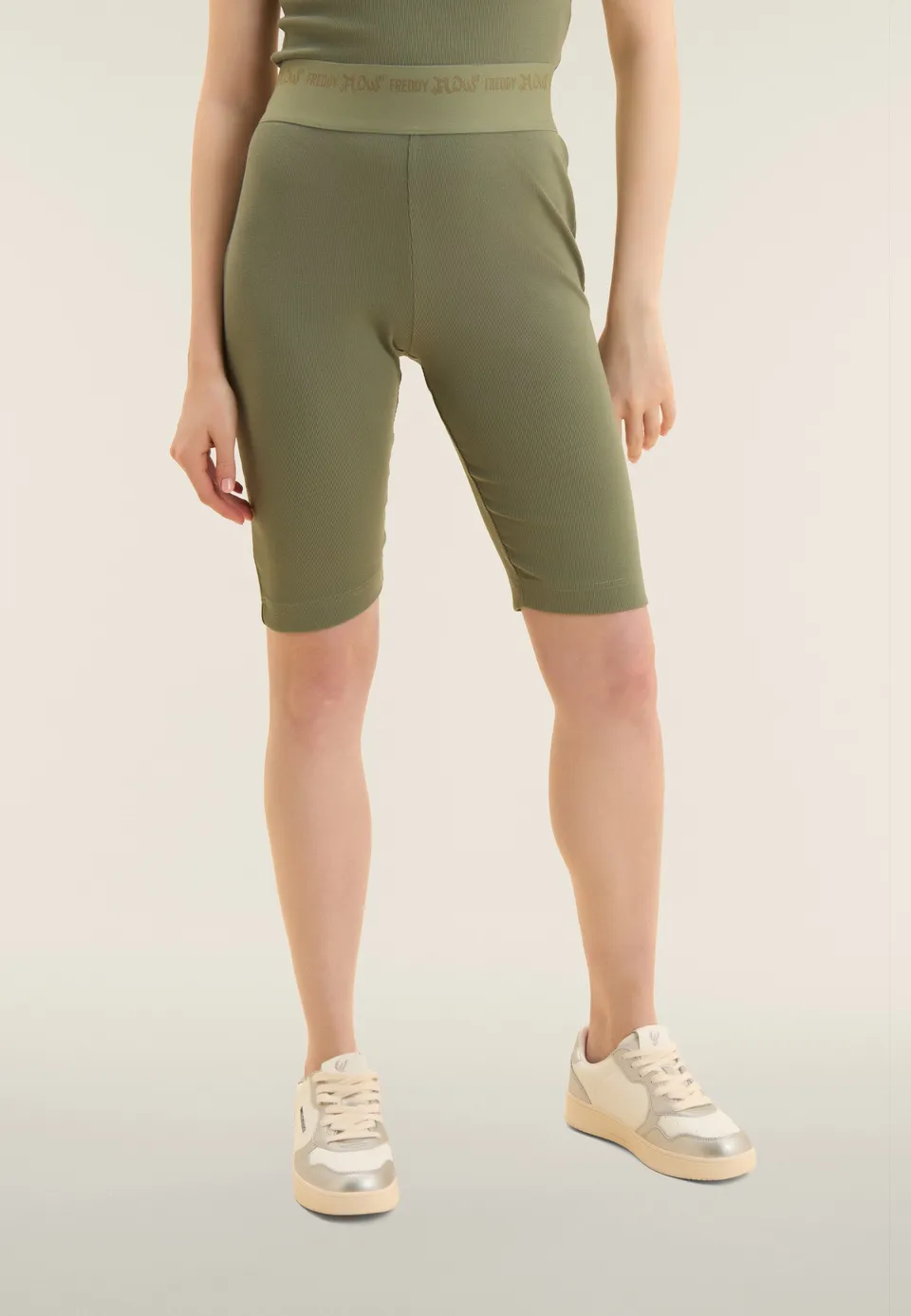 freddy-leggings-biker-a-costine-con-grafica-freddy-flow image 1