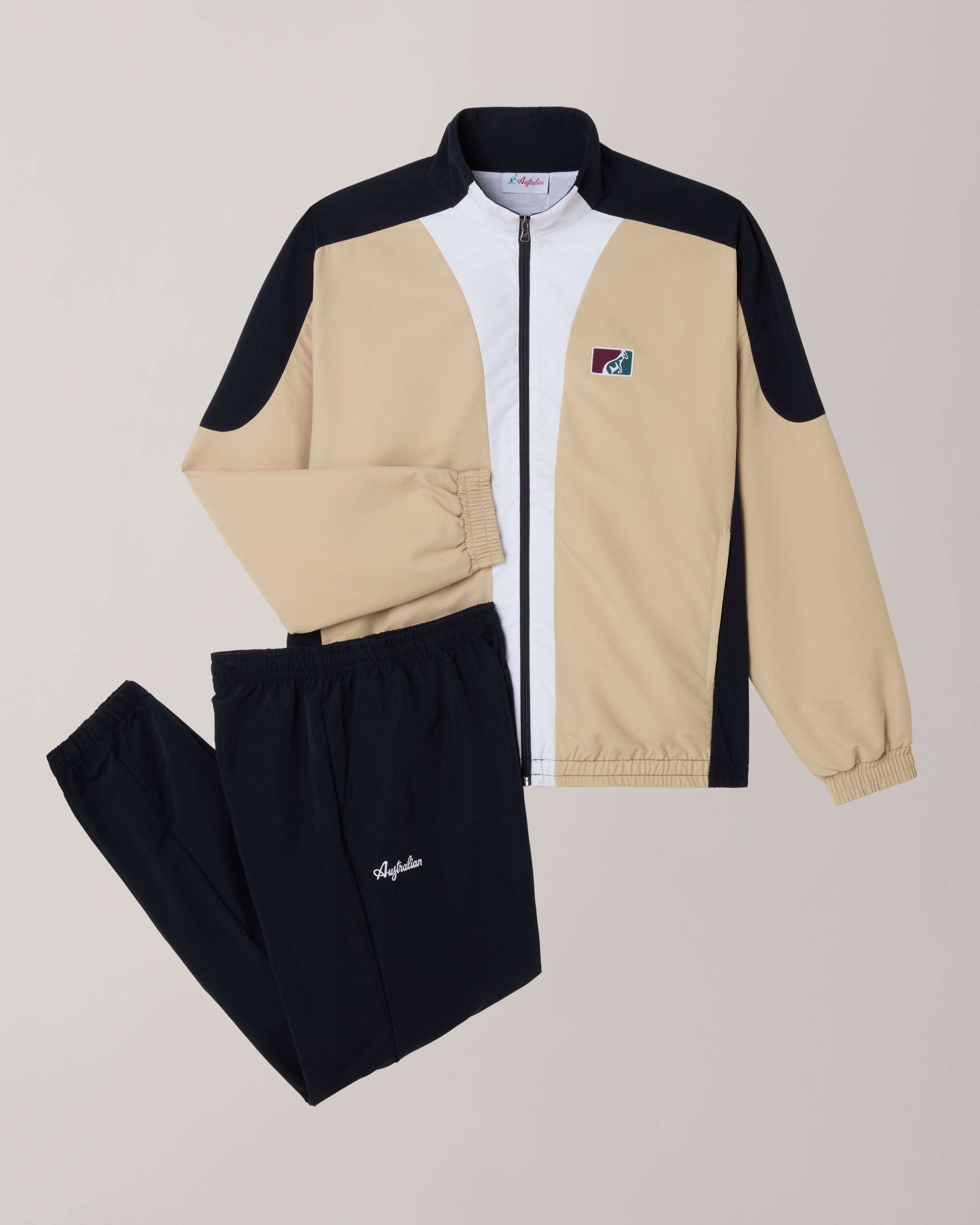 australian-posh-tracksuit-tuta-microtouch-con-giacca-full-zip image 8