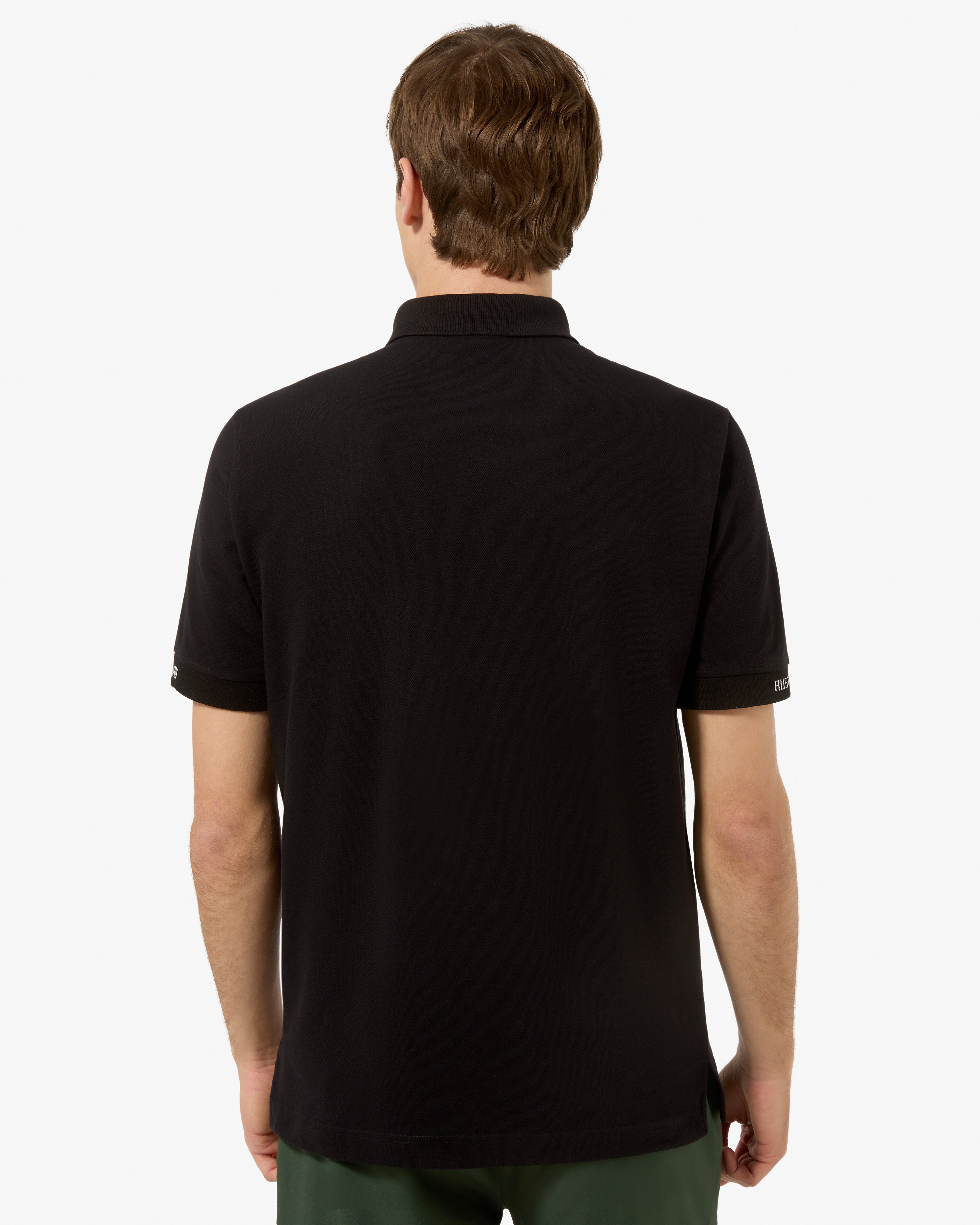 australian-collage-polo-shirt-nera-uomo image 3