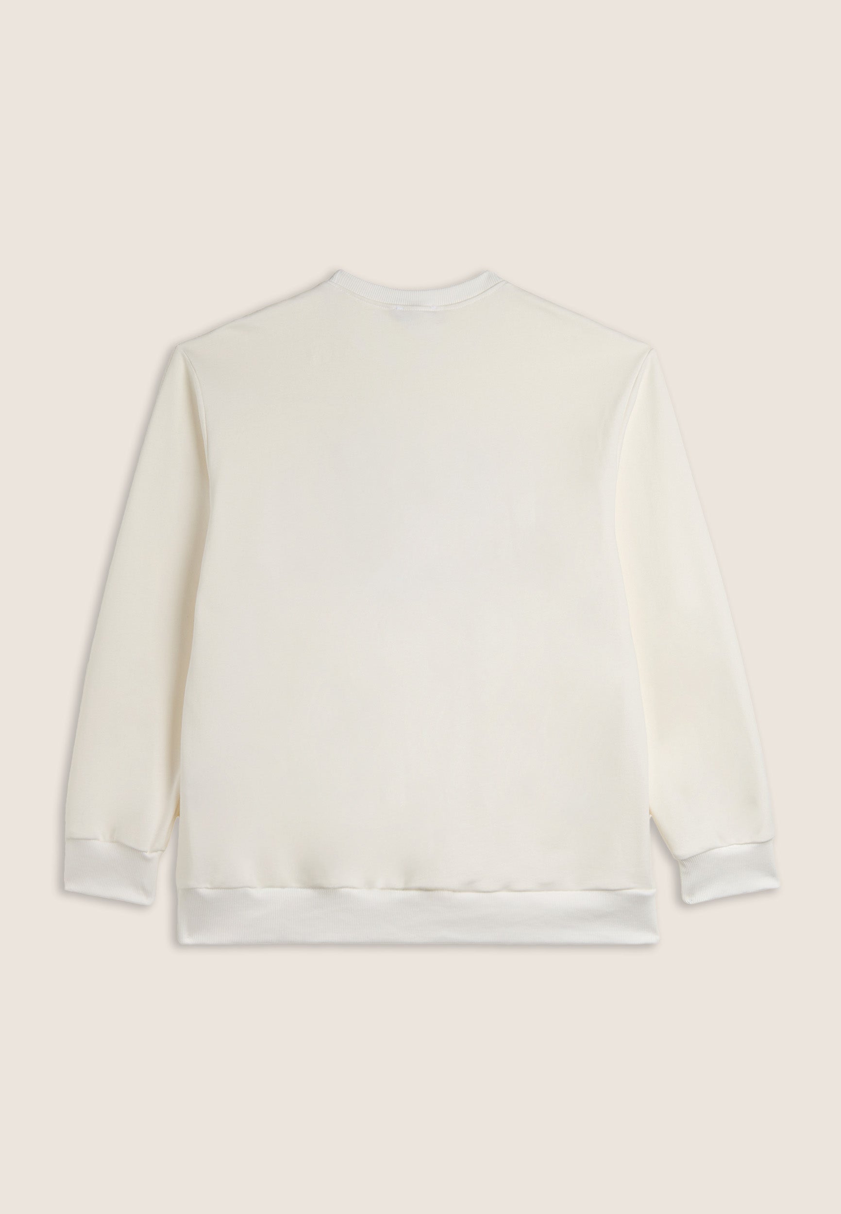 freddy-felpa-unisex-girocollo-off-white-in-cotone-con-ricamo-elite image 8