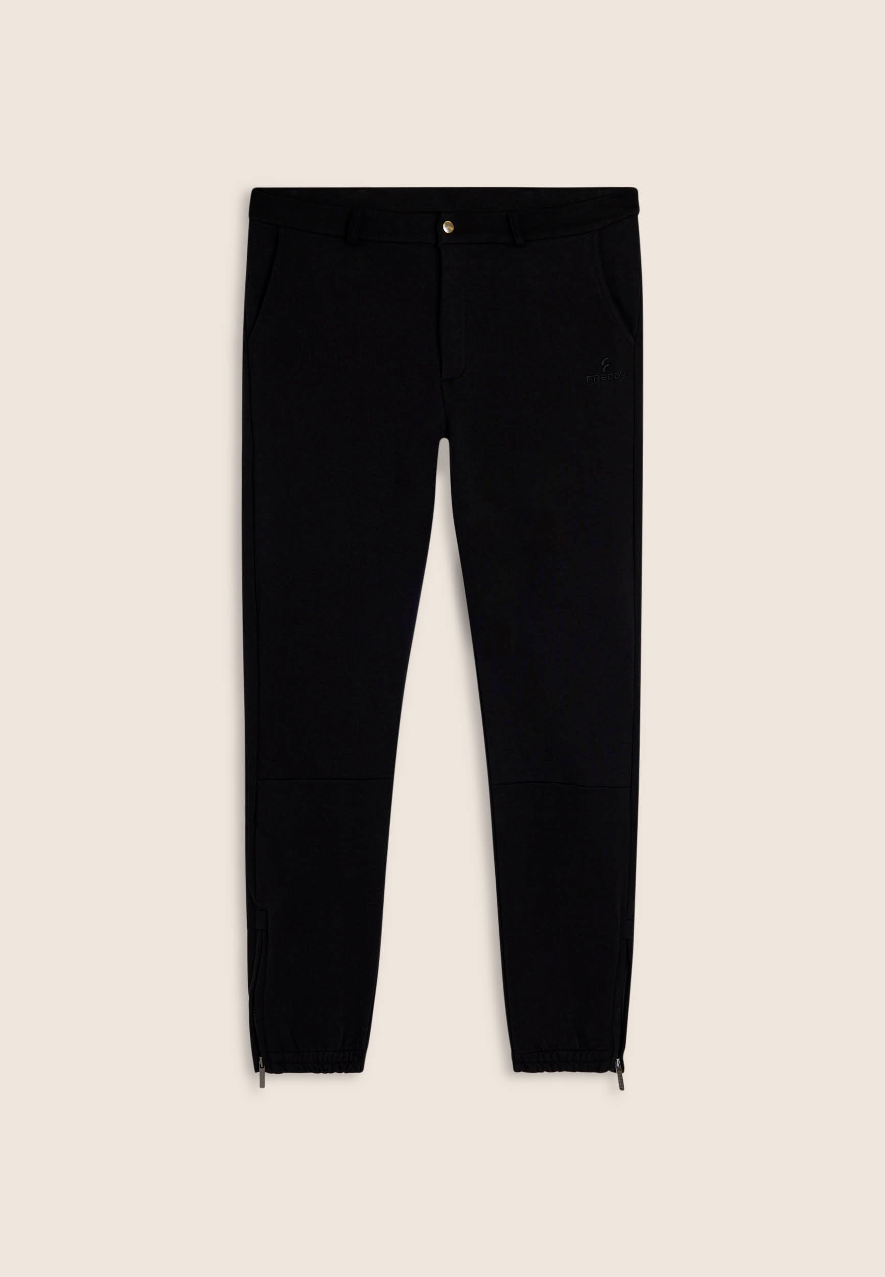freddy-pantaloni-sportivi-cotone-con-zip-alla-caviglia image 1