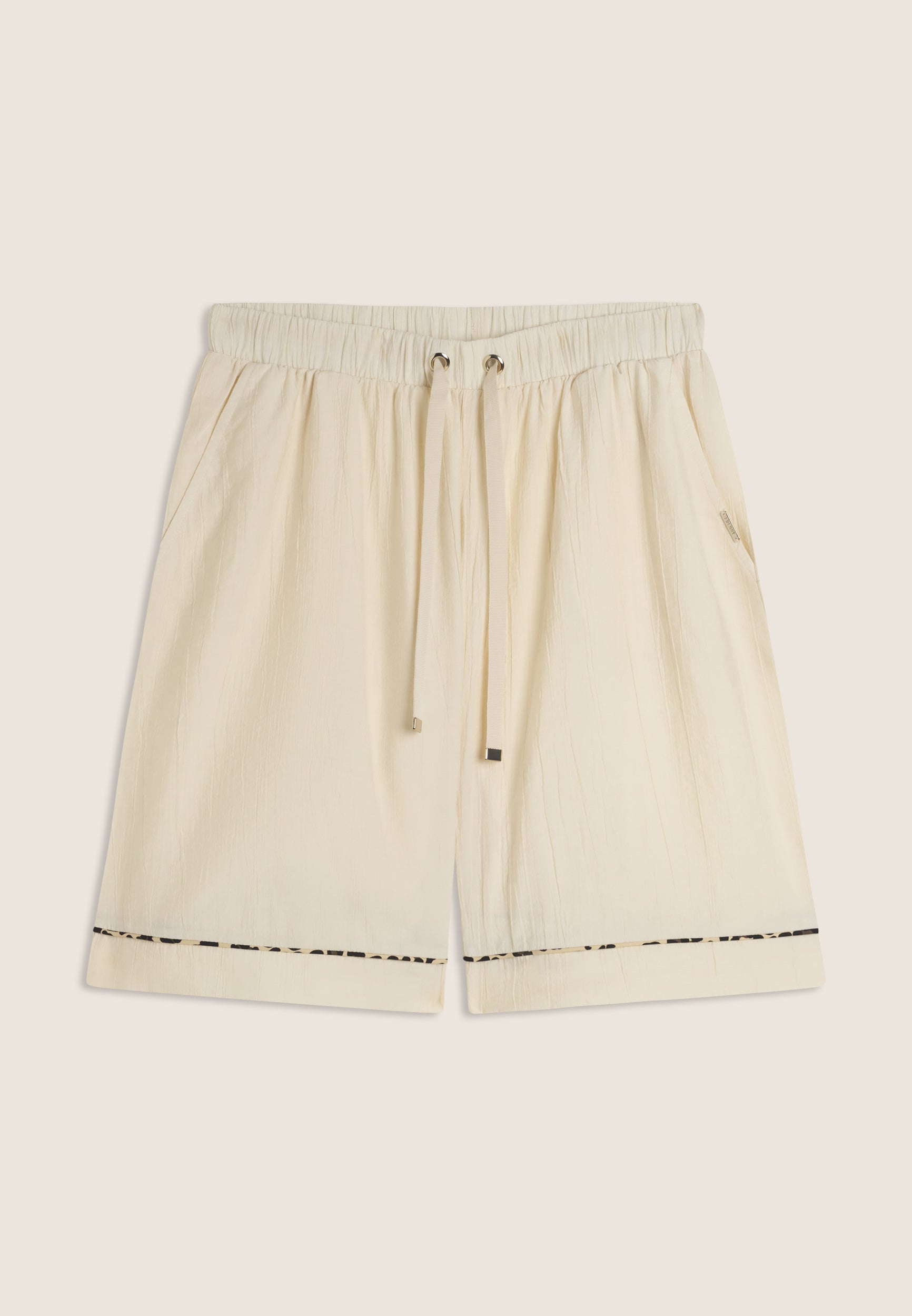 freddy-pantaloni-corti-donna-wide-leg-in-tessuto-crinkle image 5