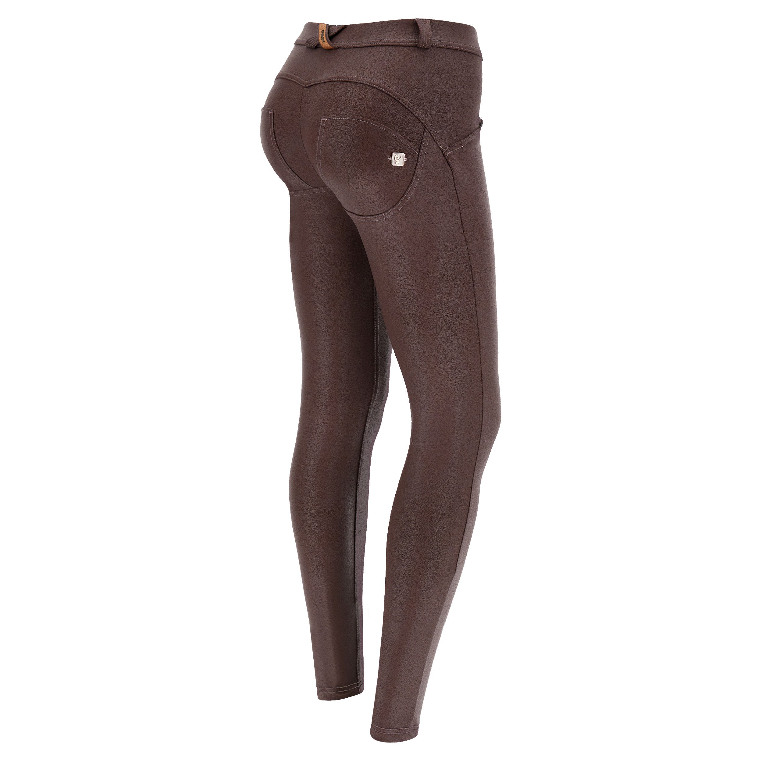 freddy-pantaloni-push-up-wr-up-vita-regular-similpelle-semi-lucida image 7