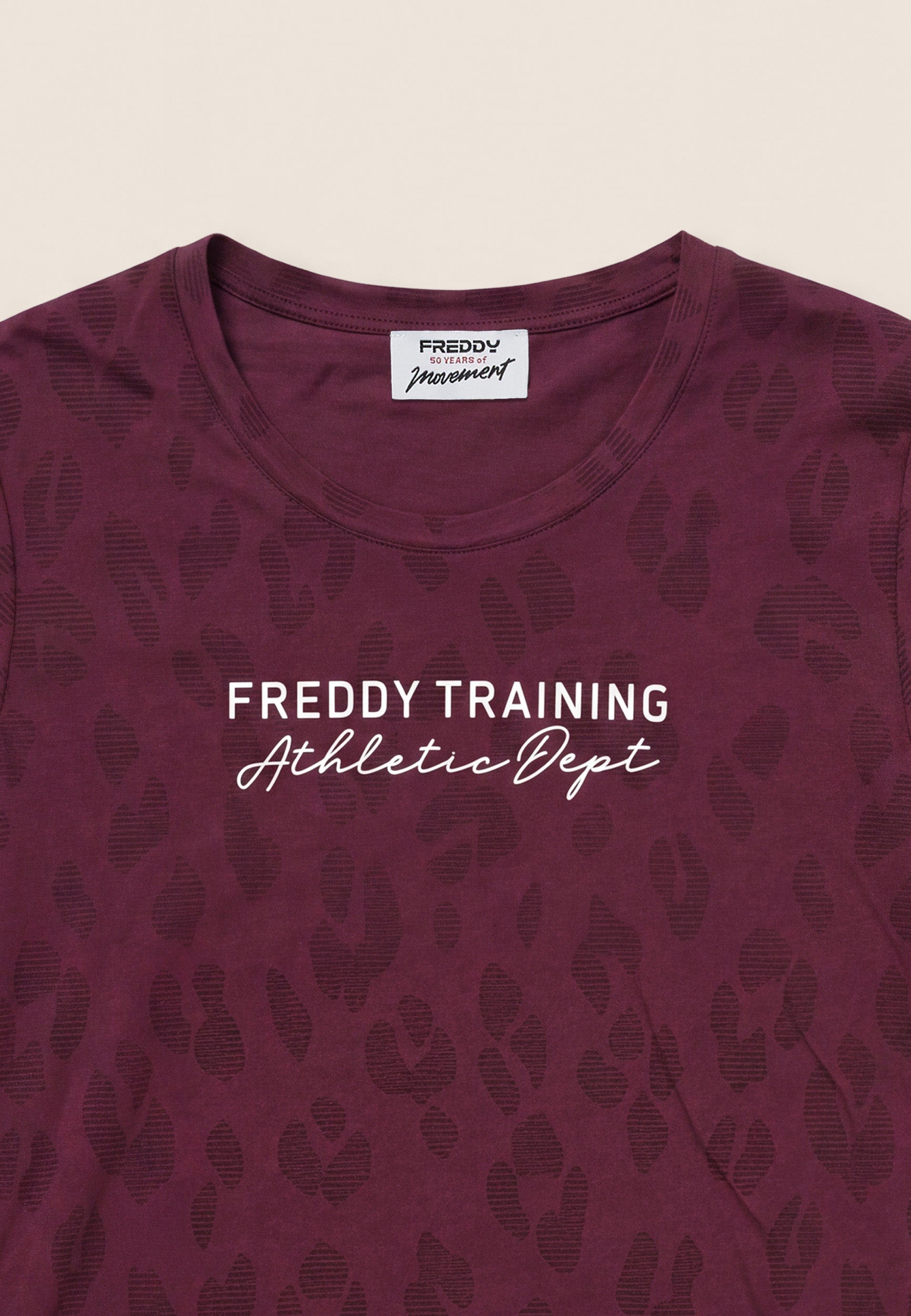 freddy-t-shirt-donna-regular-stampa-leopardata-manica-corta image 7
