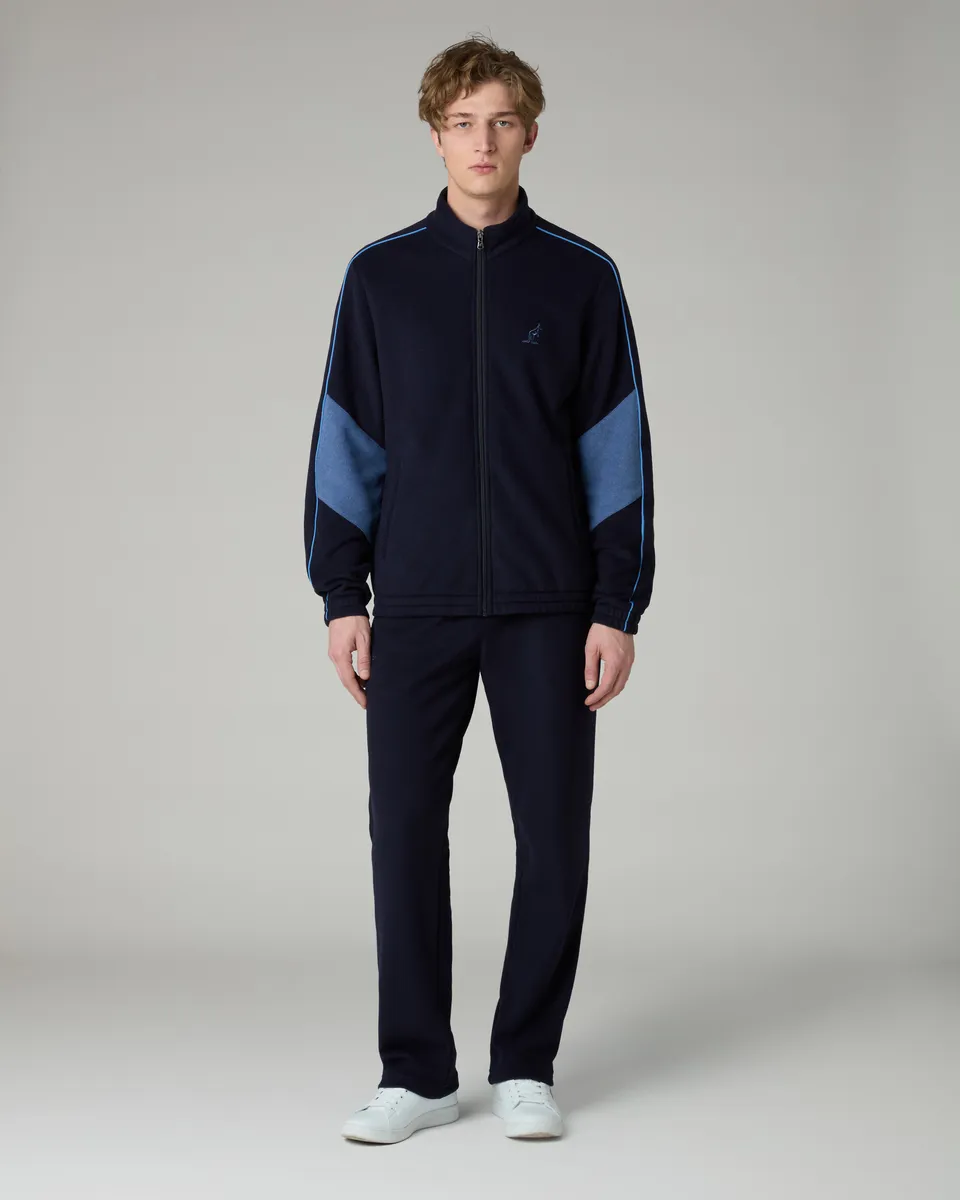 australian-color-block-softech-tracksuit-tuta-calda-blu-navy image 1