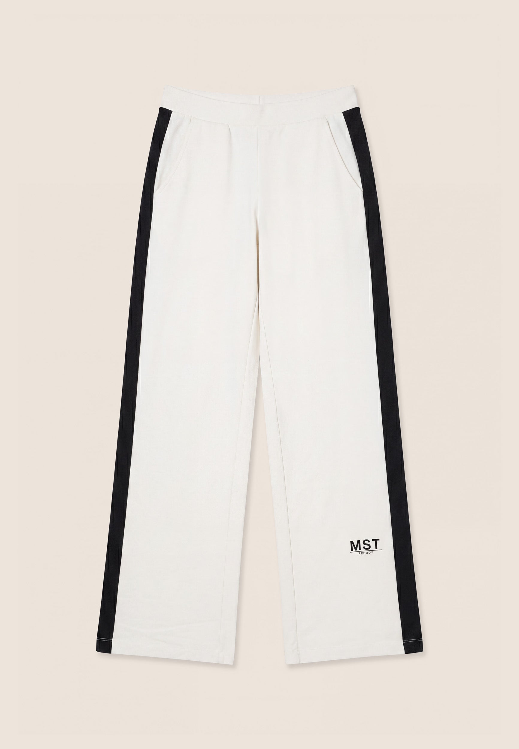 freddy-pantaloni-sportivi-donna-wide-leg-in-felpa-garzata image 5