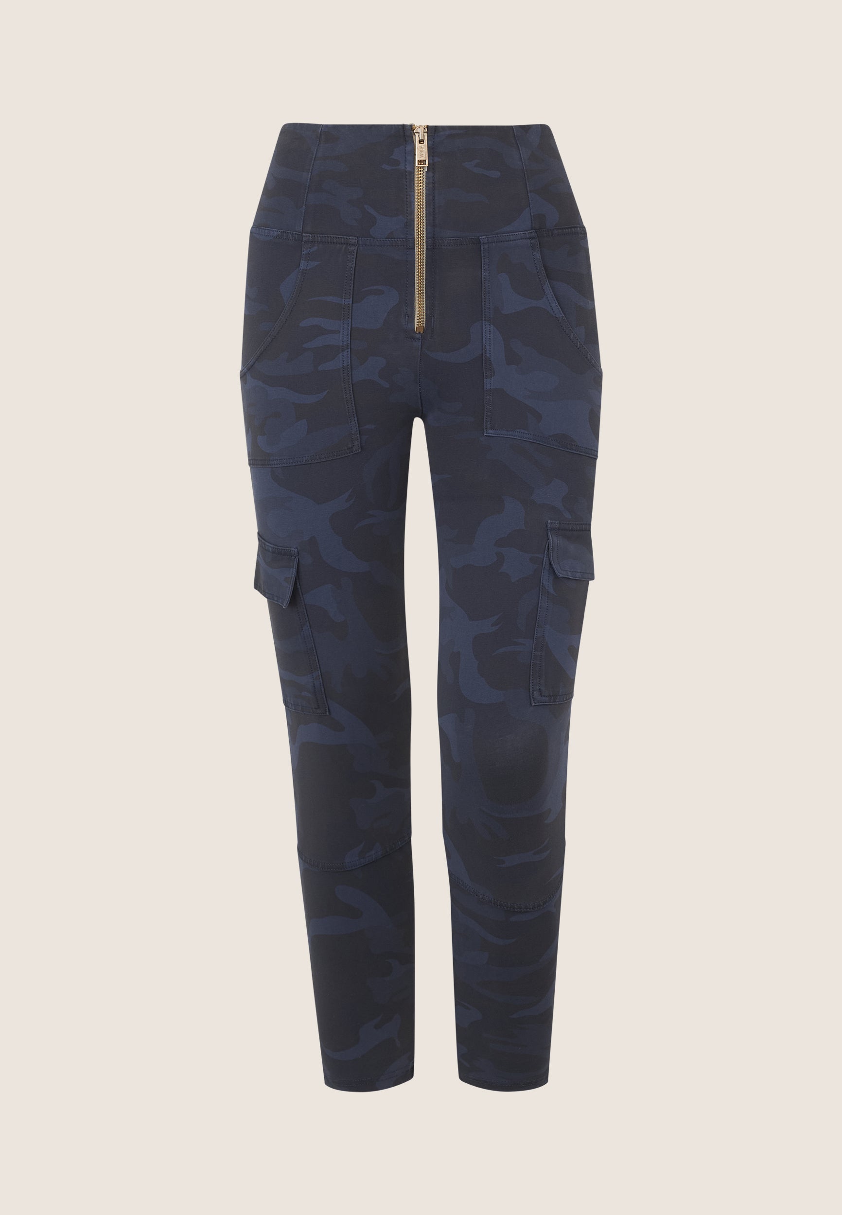 freddy-pantaloni-wr-up-cargo-vita-alta-jersey-camo-push-up image 8