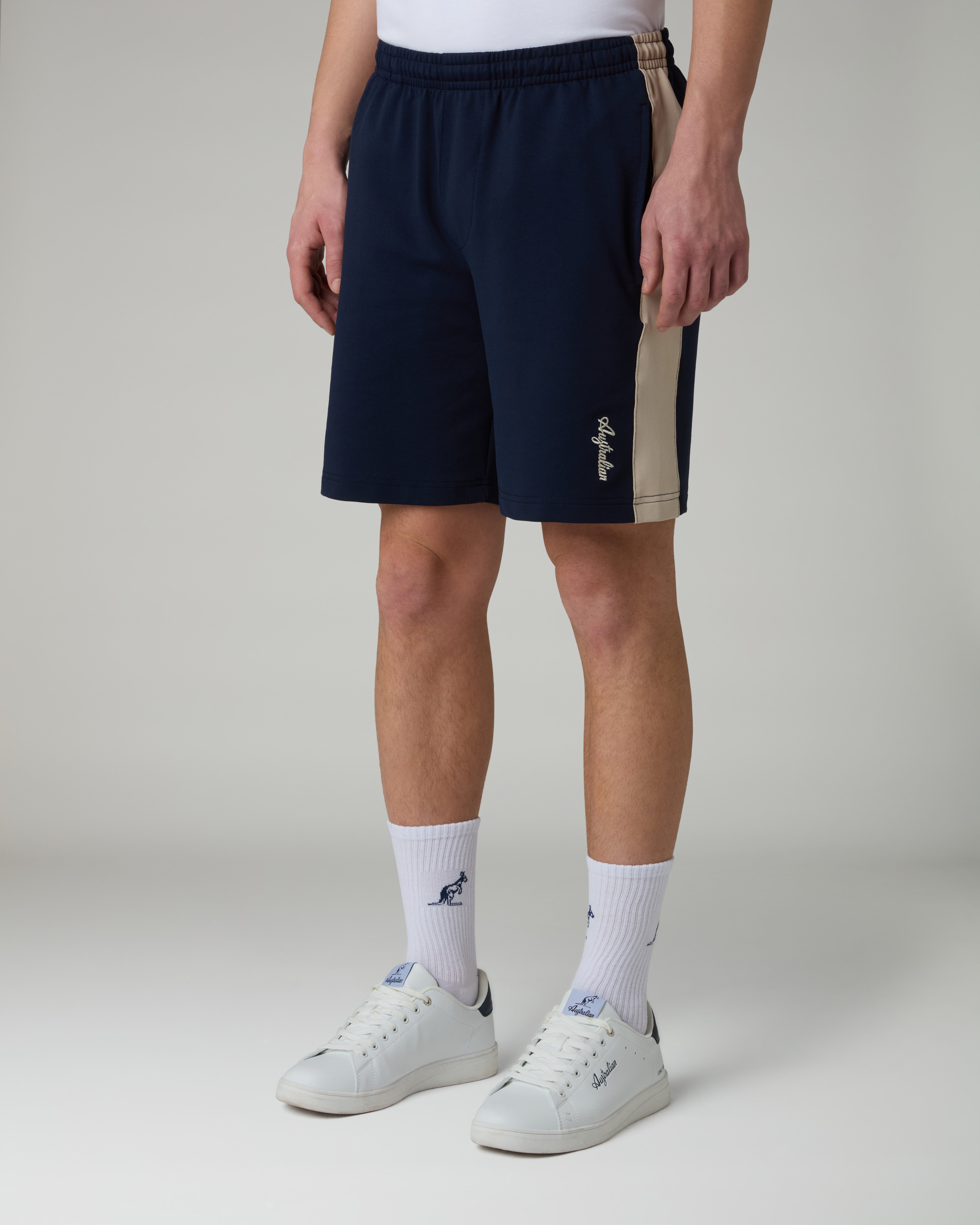 australian-doric-comfort-short-short-cotone-eclipse-blue image 1