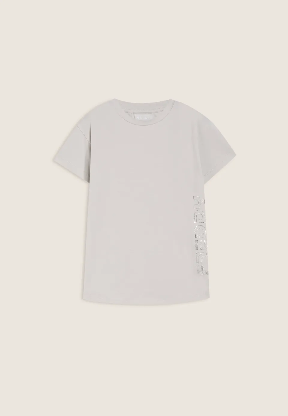 freddy-t-shirt-bambina-regular-fit-con-logo-freddy-in-strass image 1