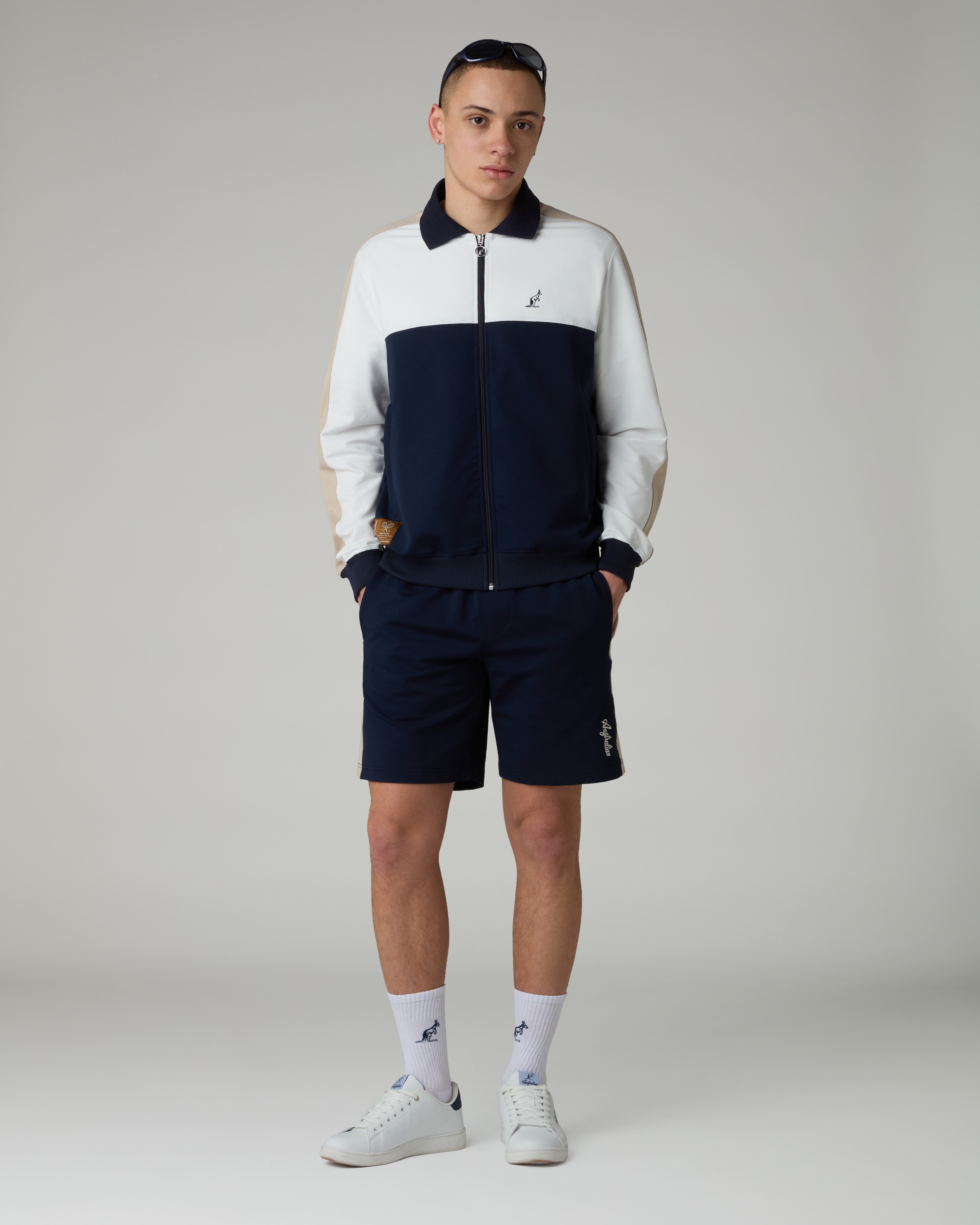 australian-doric-club-track-jacket-felpa-cotone-eclipse-blue image 2